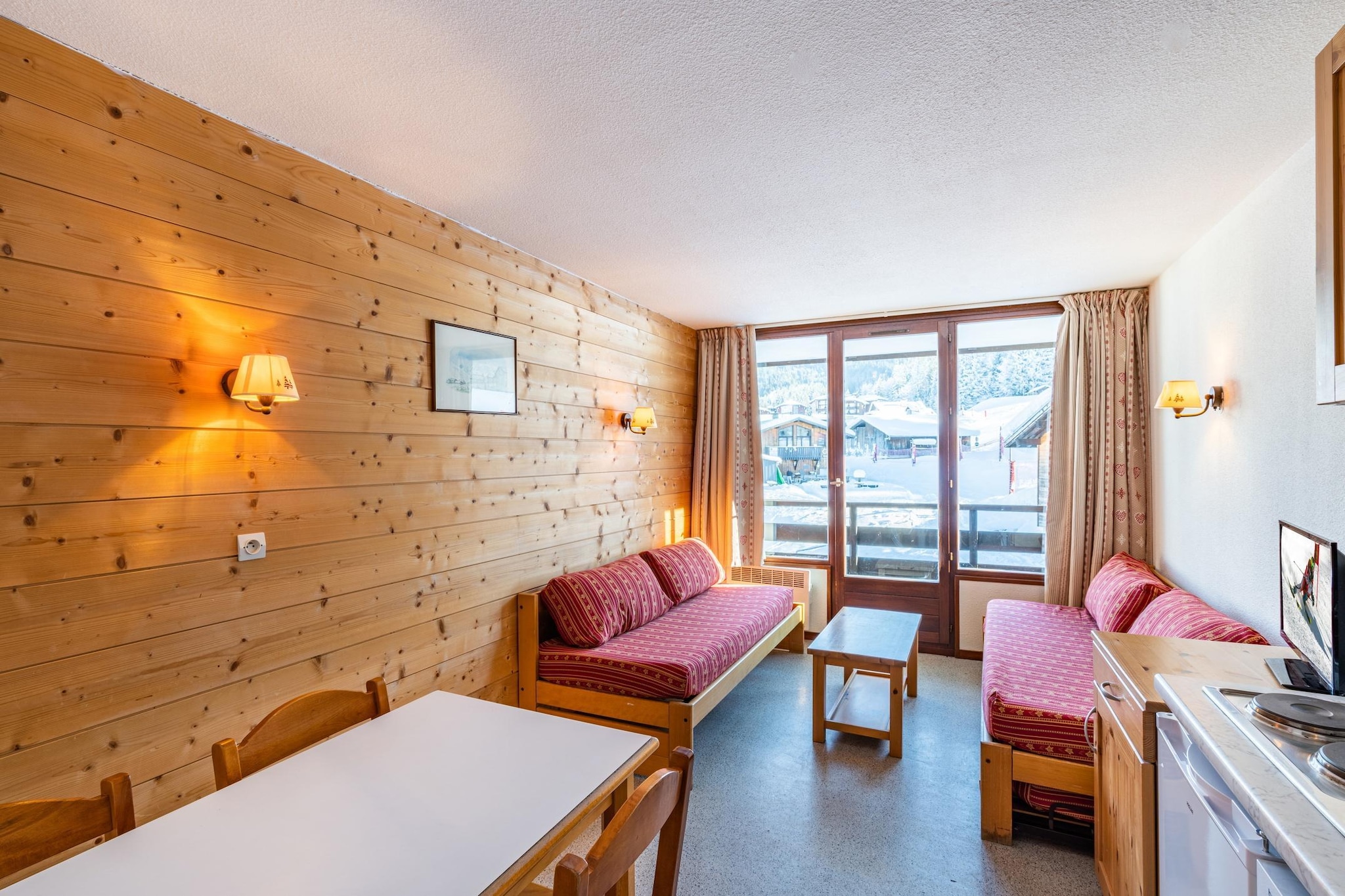 Grand Morillon Appartement 2 piÃ¨ces 5 personnes - vue montagne