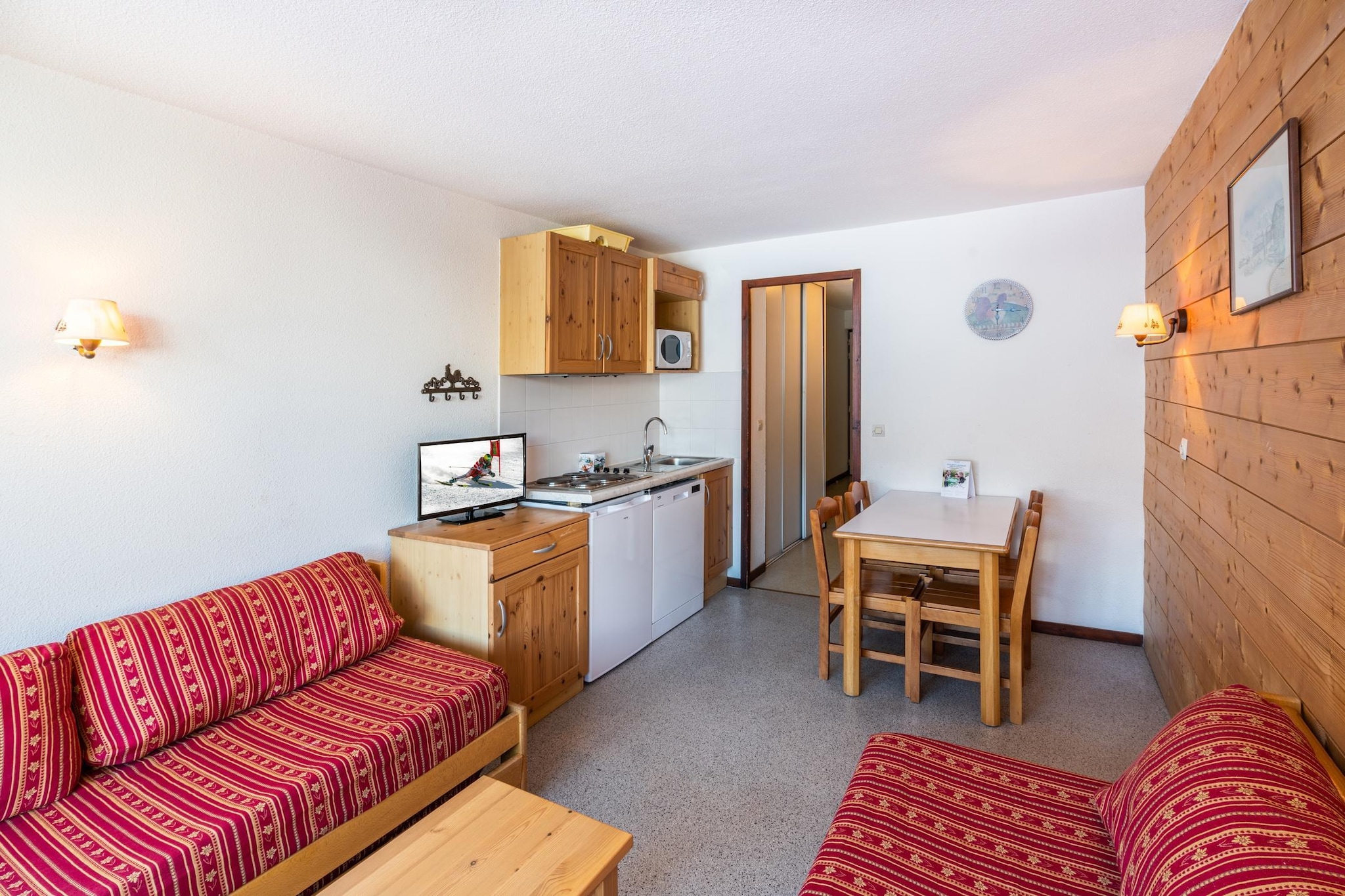 Grand Morillon Appartement 2 piÃ¨ces 5 personnes - vue montagne