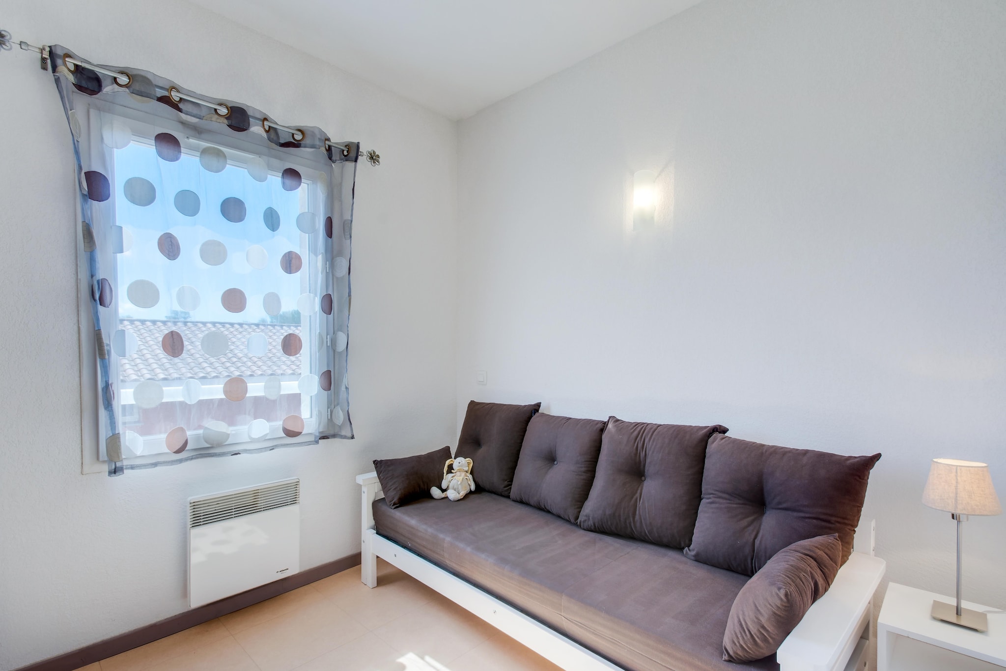Le Domaine d'EnsÃ©rune	Maison 2 piÃ¨ces avec coin nuit 6 personnes - Woonkamer
