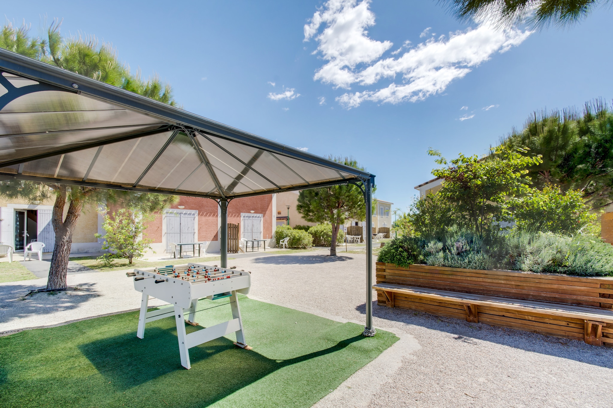 Le Domaine d'EnsÃ©rune	Maison 2 piÃ¨ces avec coin nuit 6 personnes - Terrasbalkon
