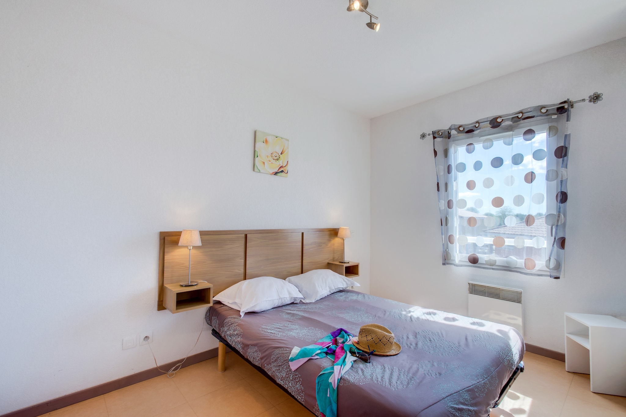 Le Domaine d'EnsÃ©rune	Maison 2 piÃ¨ces avec coin nuit 6 personnes - Slaapkamer
