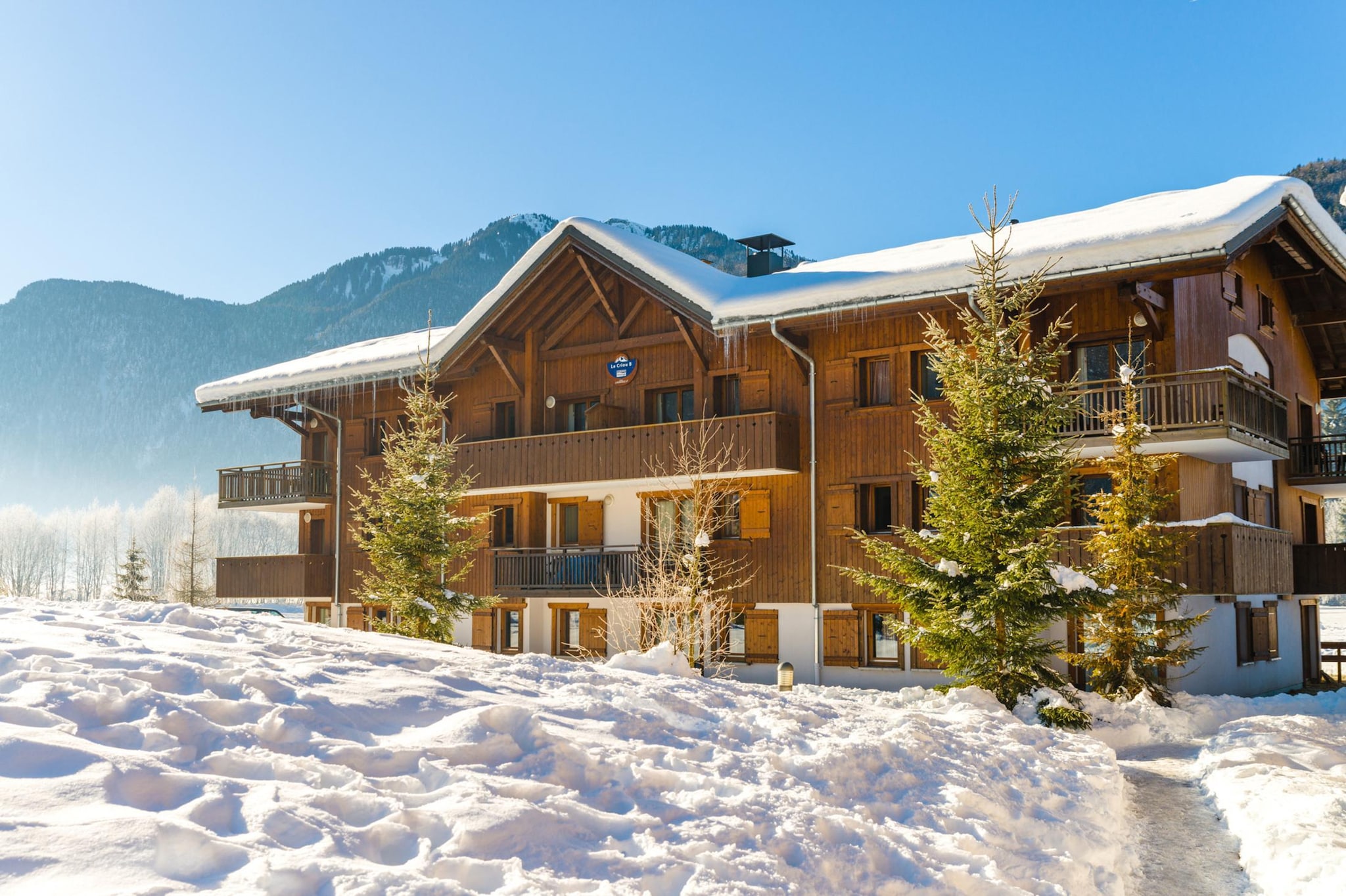 Résidence Les Fermes de Samoens 2-Room Cabin Apartment - 6 People OTA - Extérieur hiver