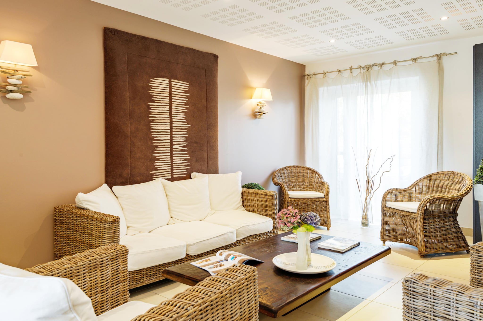 Les Hauts de la Houle Villa Duplex 6 pax OTA - Living room