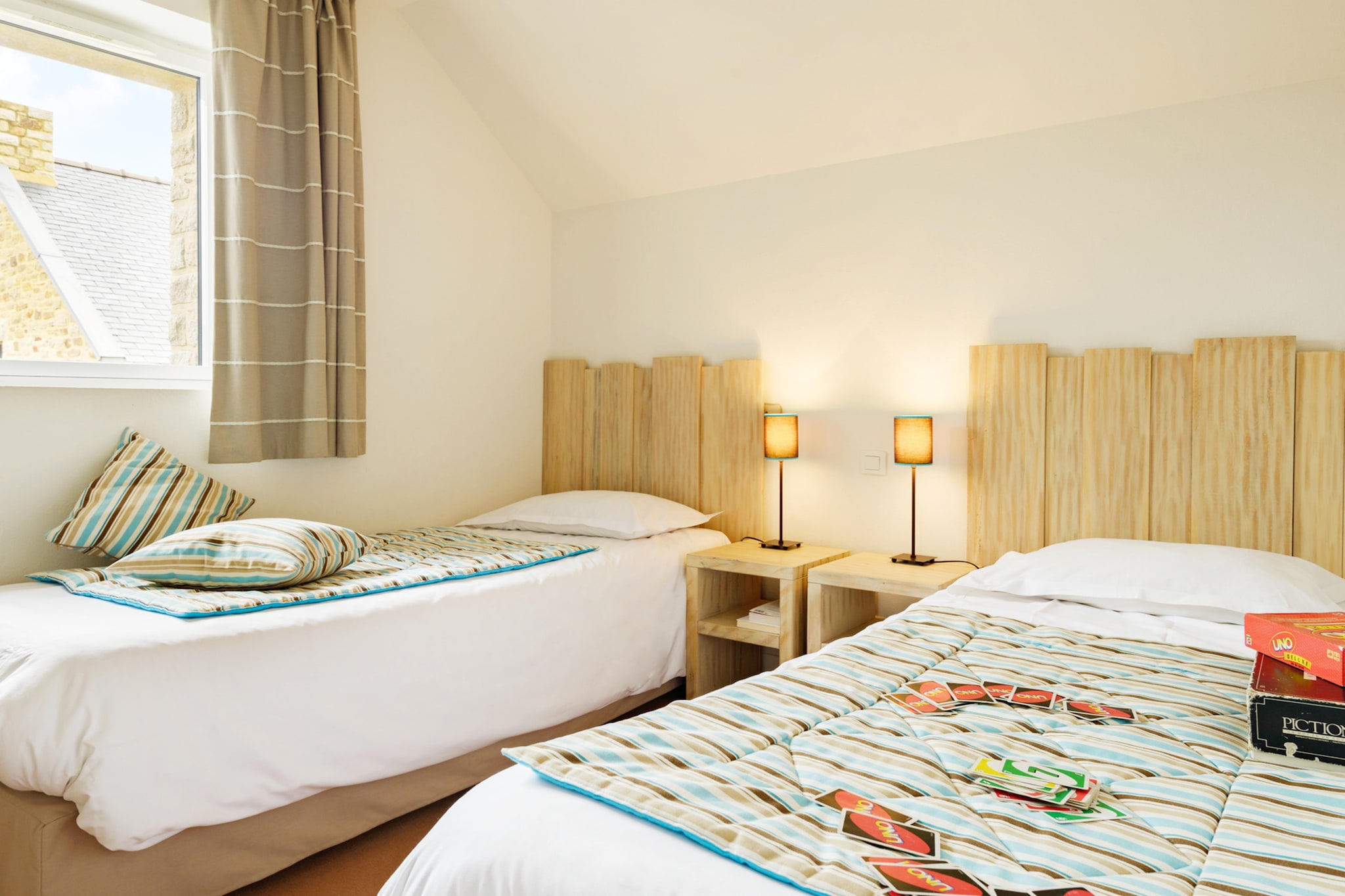 Les Hauts de la Houle Villa Duplex 6 pax OTA - Bedroom