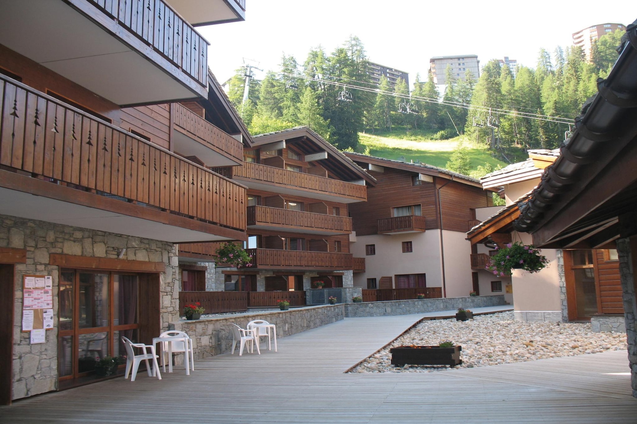 Les Chalets Edelweiss 2 Pièces 4 Pers - Außenbereich Sommer