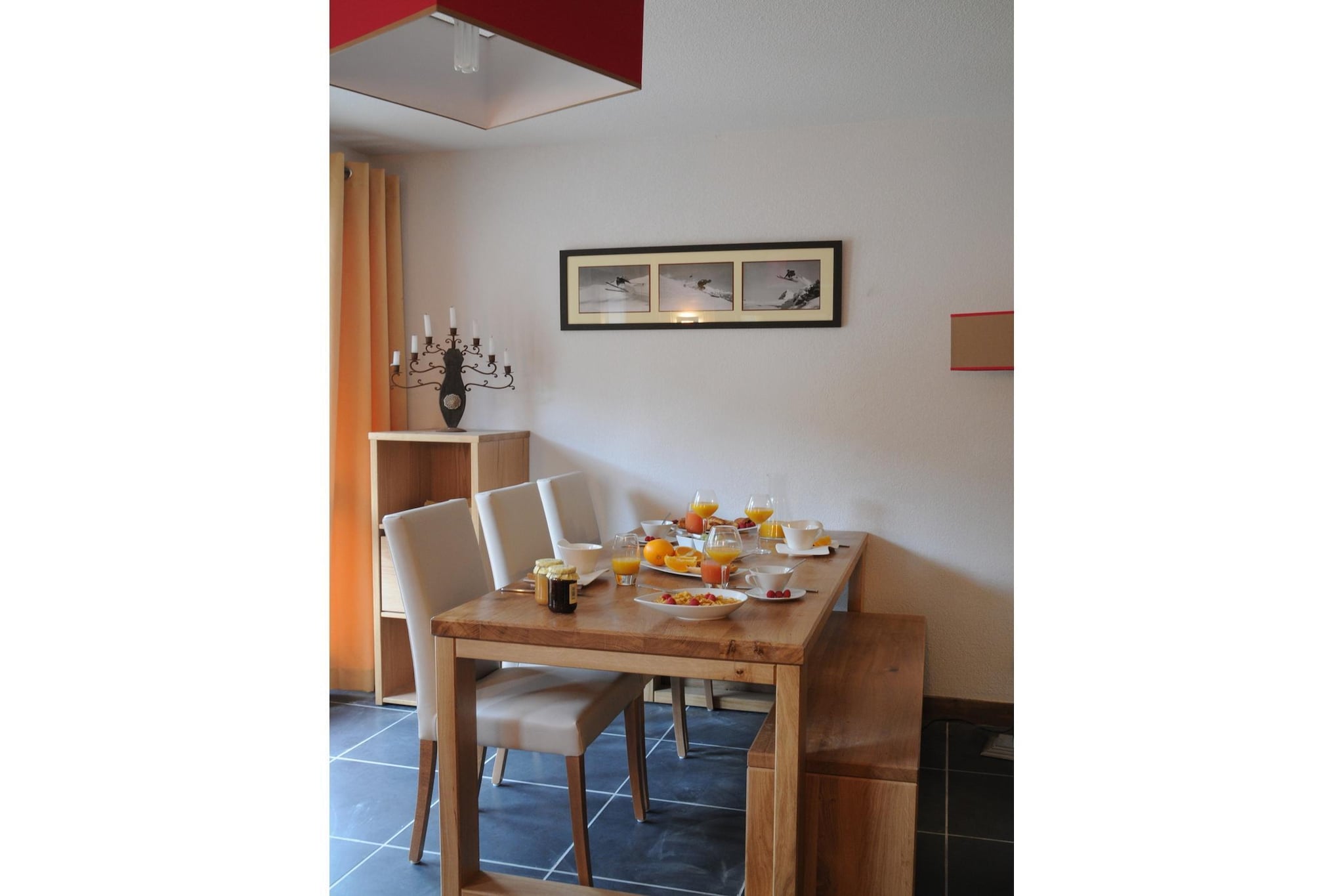 Les Chalets Edelweiss 2 Pièces 4 Pers - Esszimmer