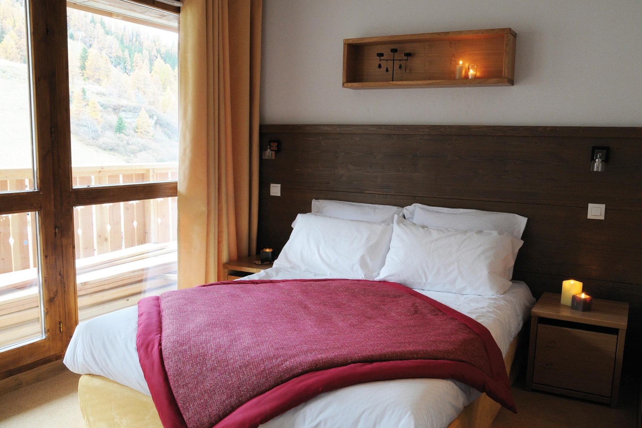 Les Chalets Edelweiss 2 Pièces 4 Pers - Schlafzimmer