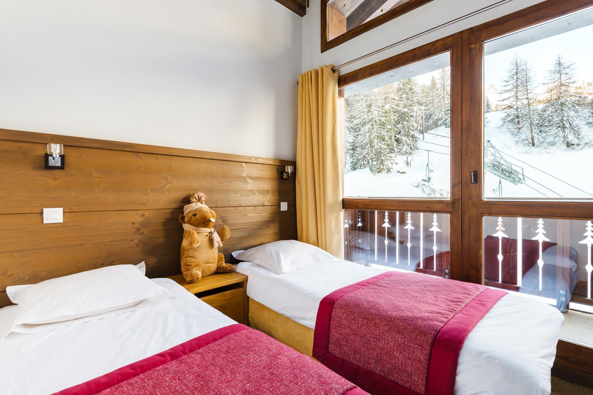 Les Chalets Edelweiss 2 Pièces 4 Pers - Schlafzimmer
