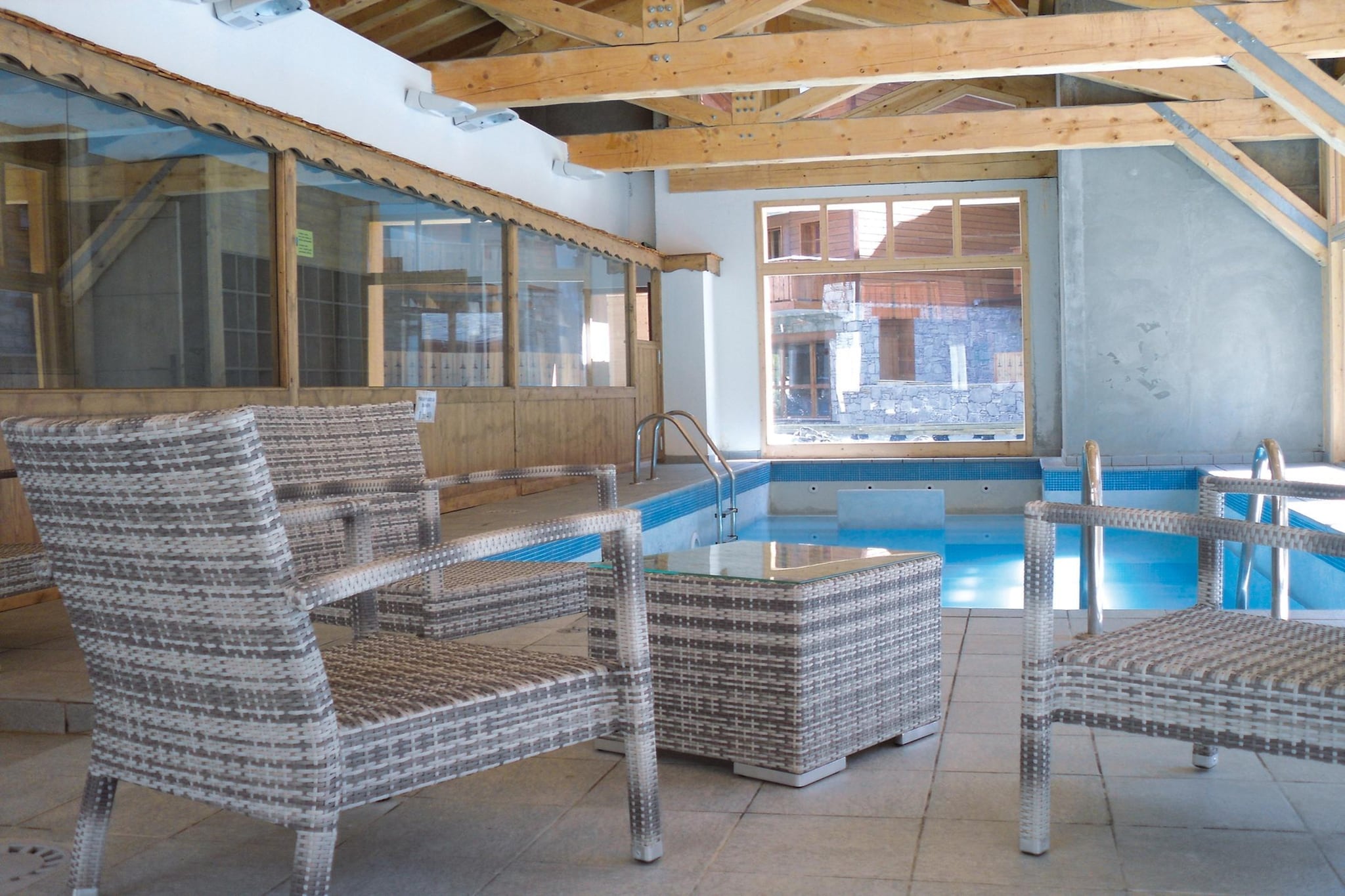 Les Chalets Edelweiss 2 Pièces Alcôve Ou Duplex 5/6 Pers - Schwimmbad