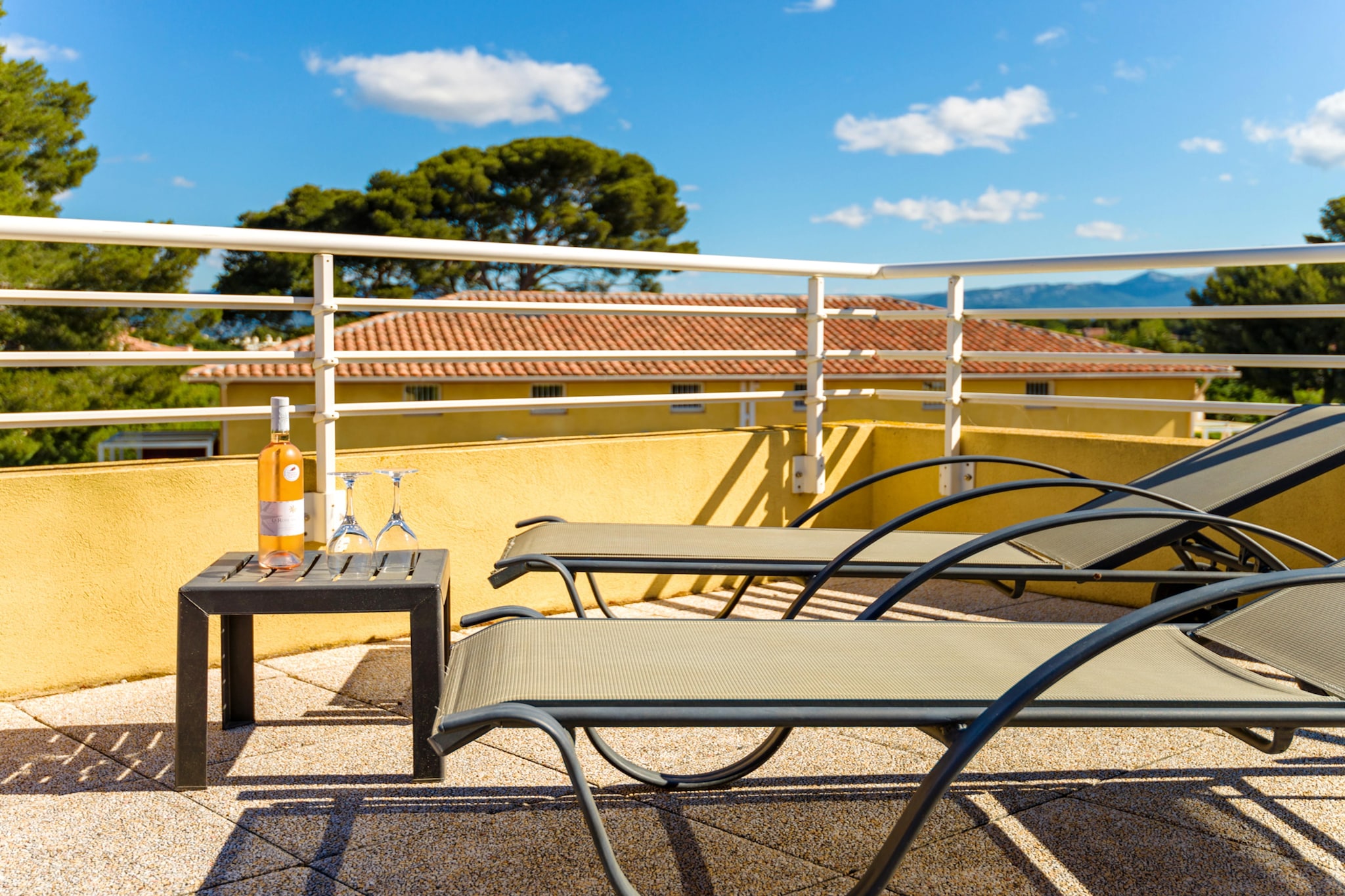 Les Terrasses des Embiez 2 PIECES 6 PERSONNES CABINE OTA - Terrasbalkon