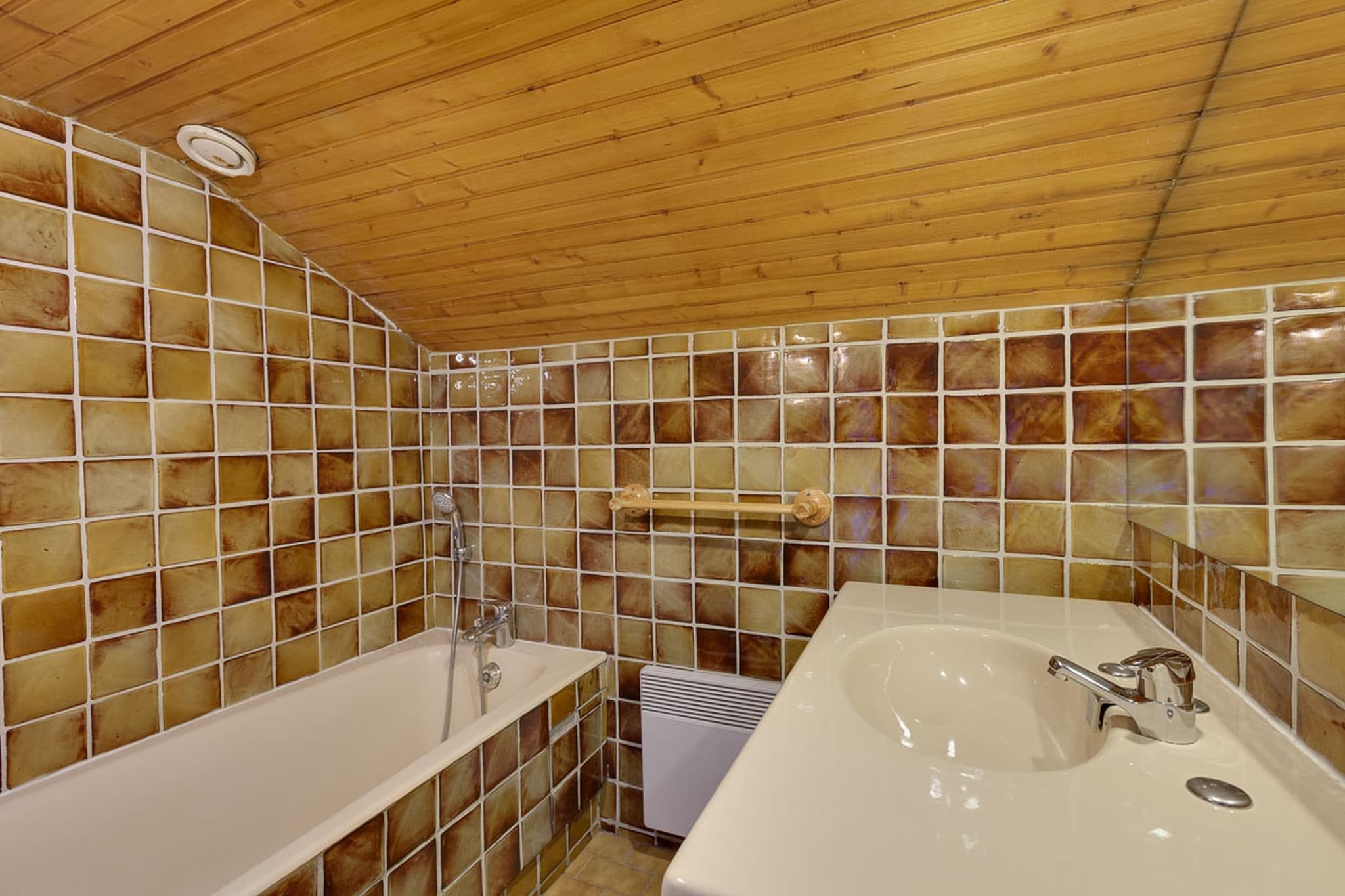 RÃ©sidence Saint Christophe-Appartement 2 piÃ¨ces avec coin nuit 6 personnes - Badkamer