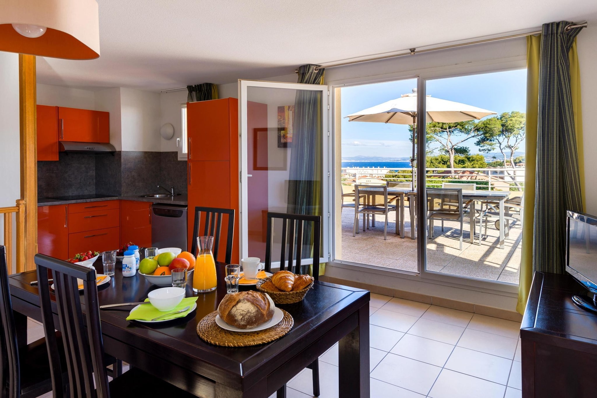 Les Terrasses des Embiez 3 PIECES DUPLEX 6 PERSONNES OTA - Keuken
