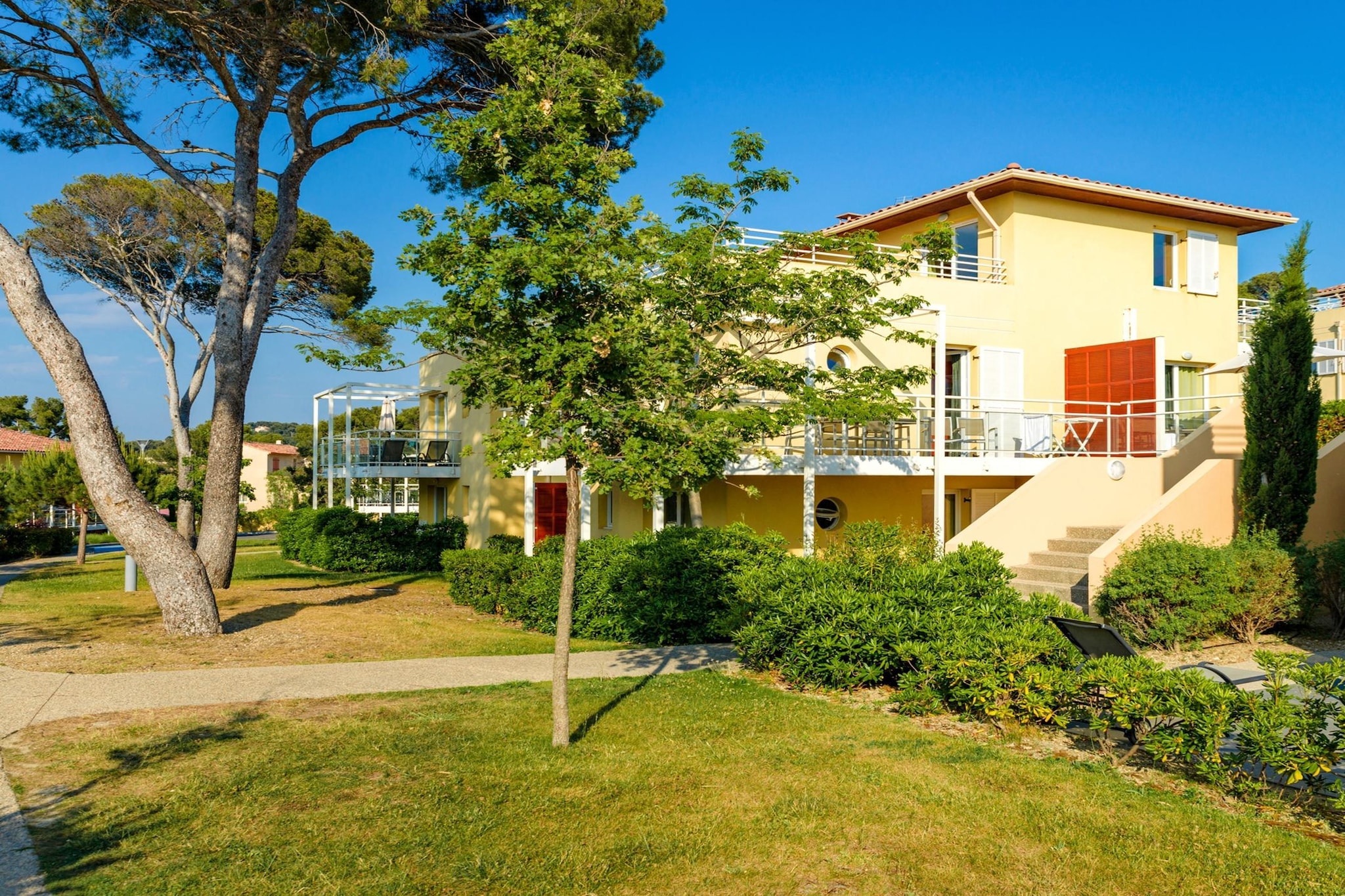 Les Terrasses des Embiez 3 PIECES DUPLEX 6 PERS. CLIMATISE OTA - Buitenkant zomer
