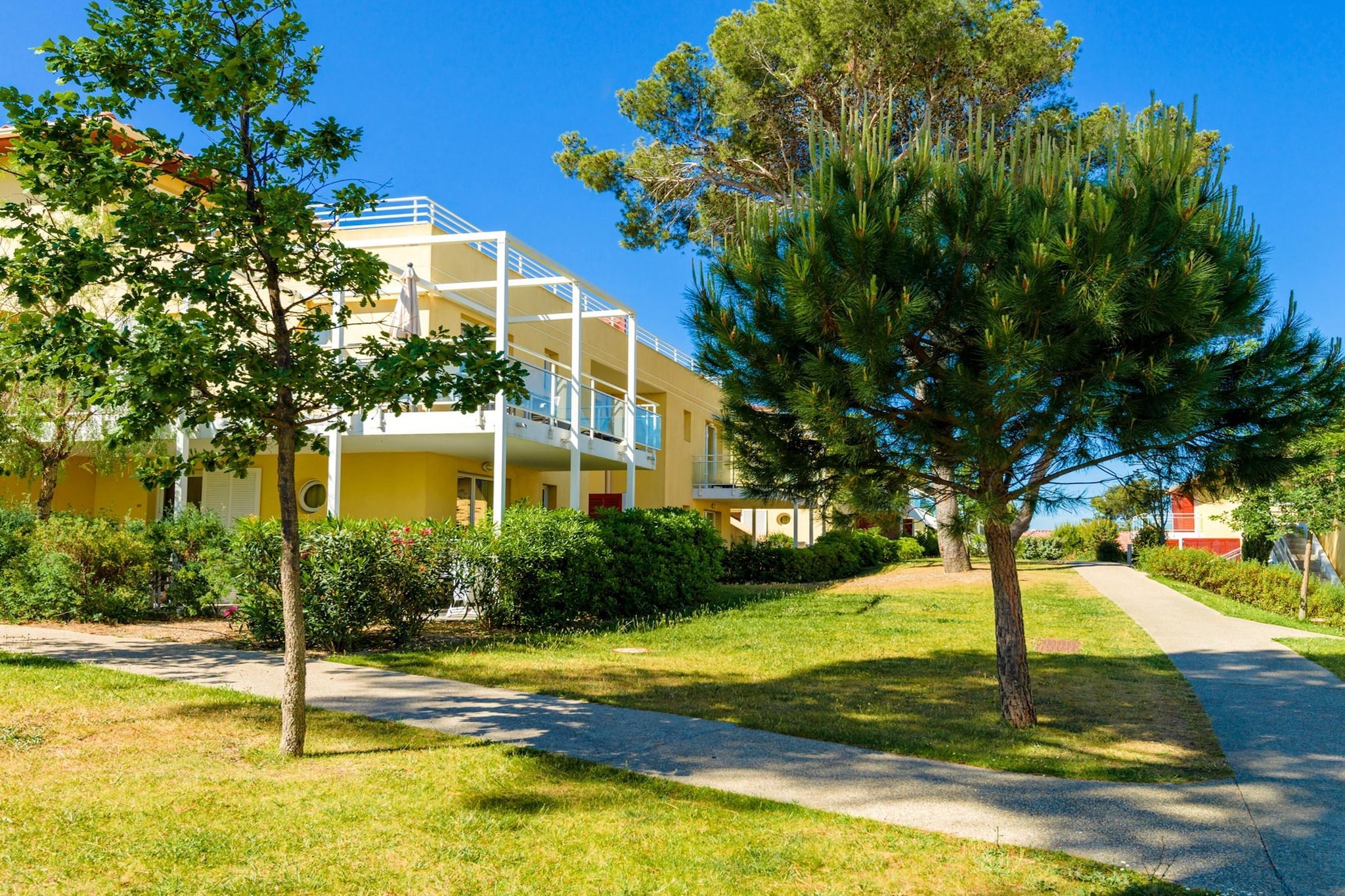 Les Terrasses des Embiez 3 PIECES DUPLEX 6 PERS. CLIMATISE OTA - Buitenkant zomer