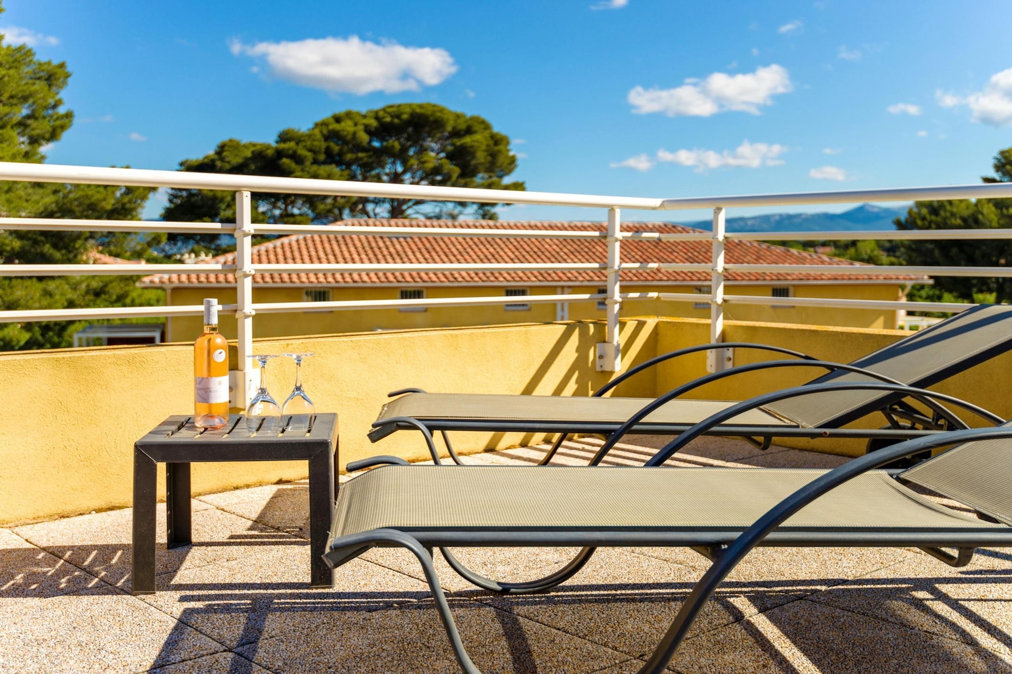 Les Terrasses des Embiez 3 PIECES DUPLEX 6 PERS. CLIMATISE OTA - Terrasbalkon