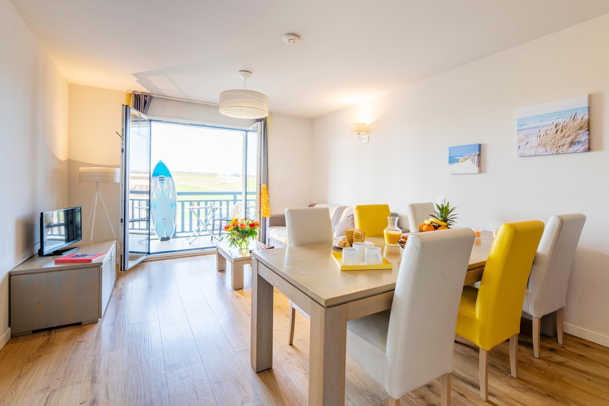 Les Balcons de l'Océan 4 pièces duplex 8 pers. OTA - Salle à manger