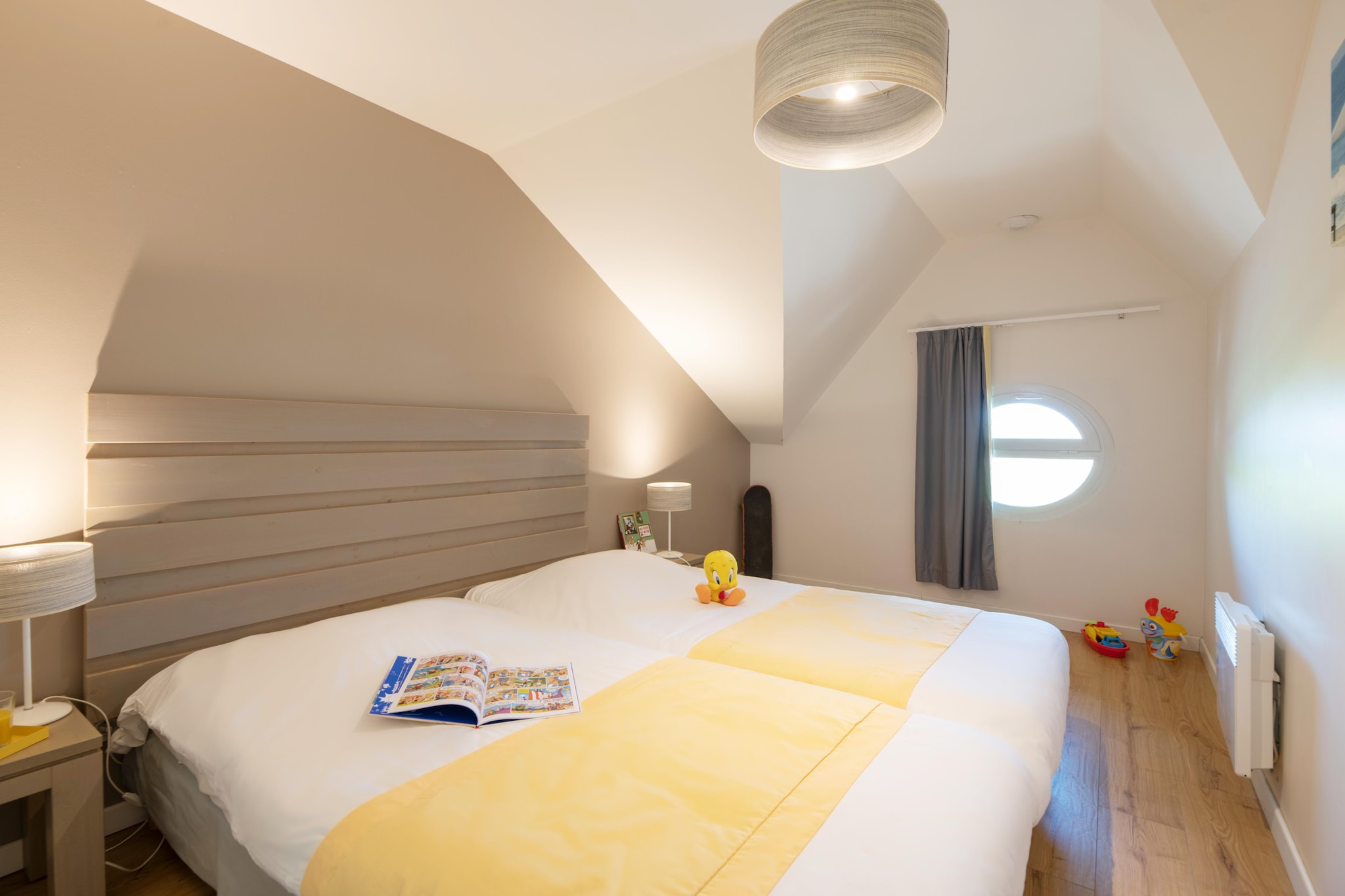 Les Balcons de l'Océan 3 pièces cabine ou duplex 8 pers. OTA - Chambre