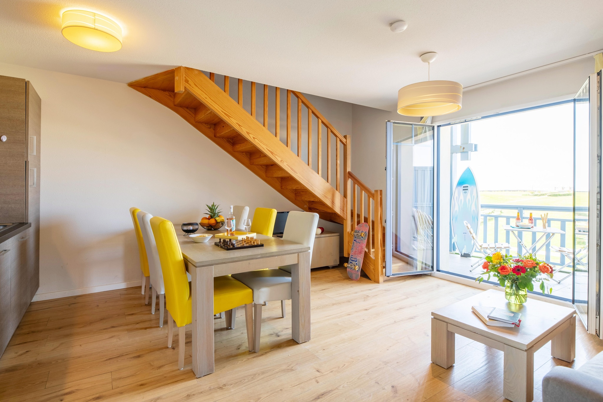 Les Balcons de l'Océan 3 pièces cabine ou duplex 8 pers. OTA - Salle à manger