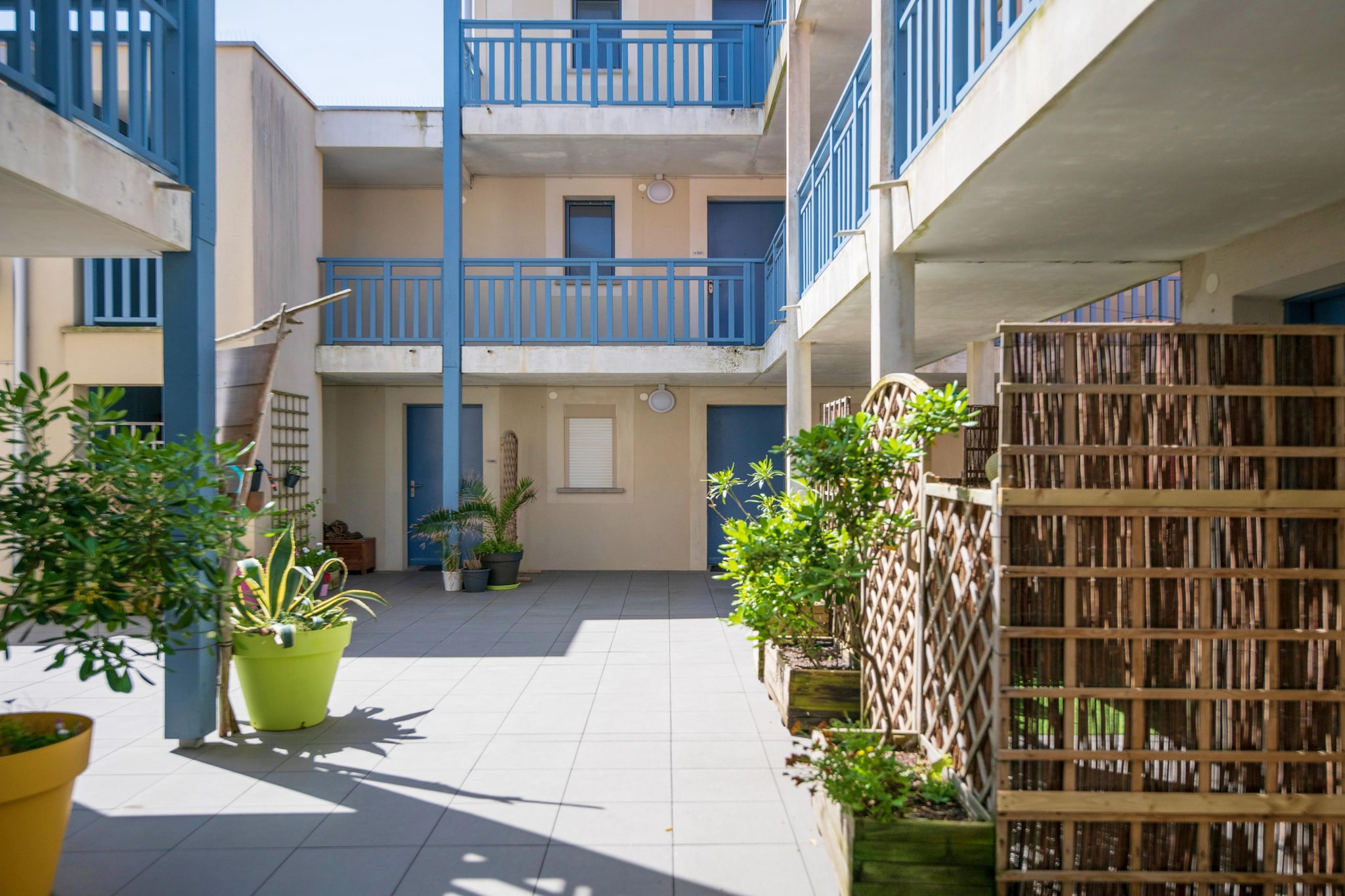 Les Balcons de l'Océan 3 pièces ou 3 pièces duplex 6 pers. OTA - Außenbereich Sommer