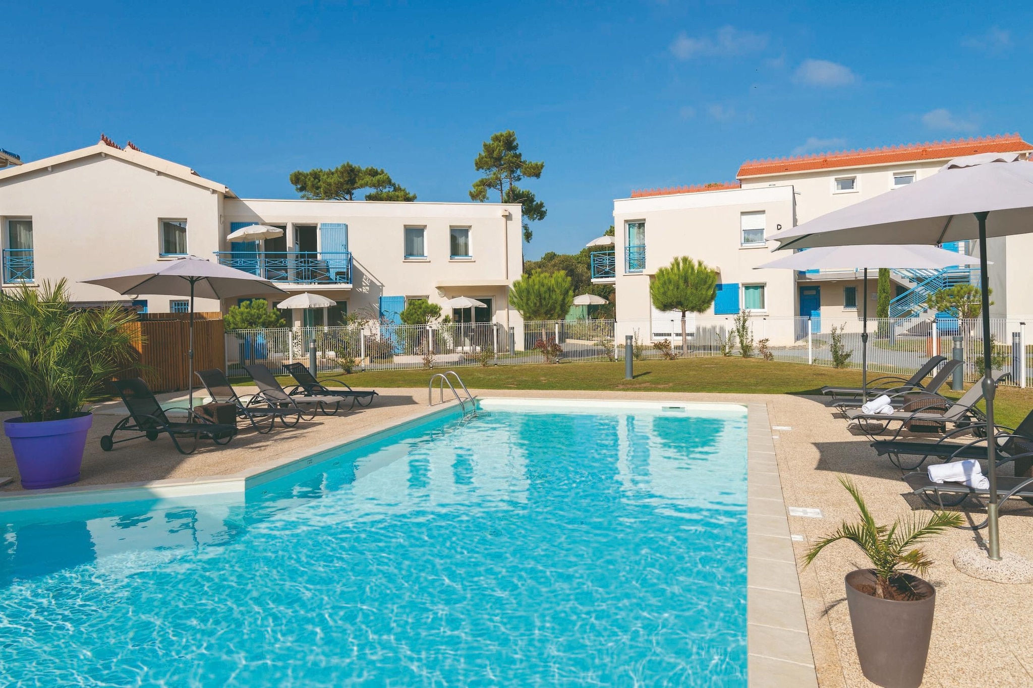 Les Carrelets Appartement 6/8 Pers - Zwembad