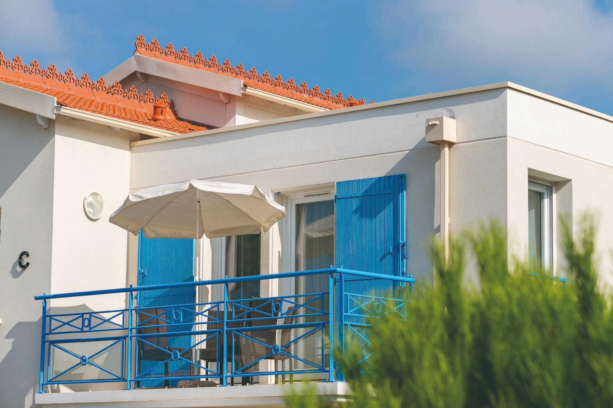 Les Carrelets Appartement 6/8 Pers - Buitenkant zomer