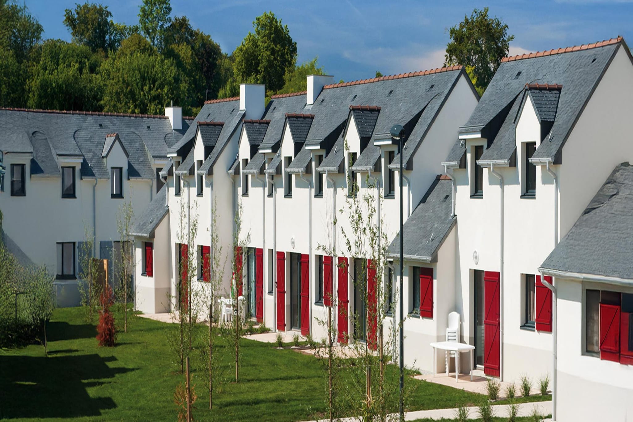 Domaine de Val Queven MAISONNETTE 4 pers. OTA - Buitenkant zomer