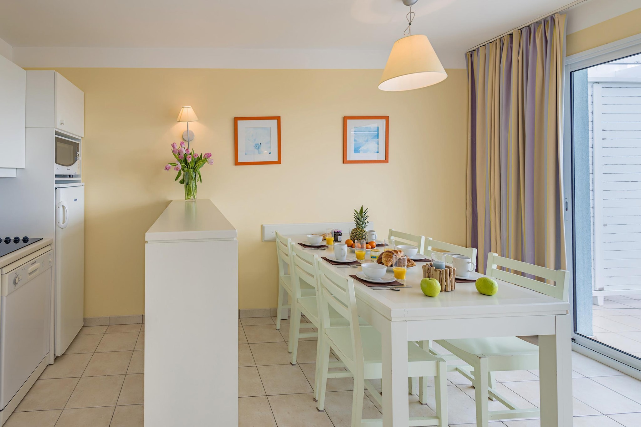 L’Estran Suite 2 Pièces 5 Pers - Eetkamer