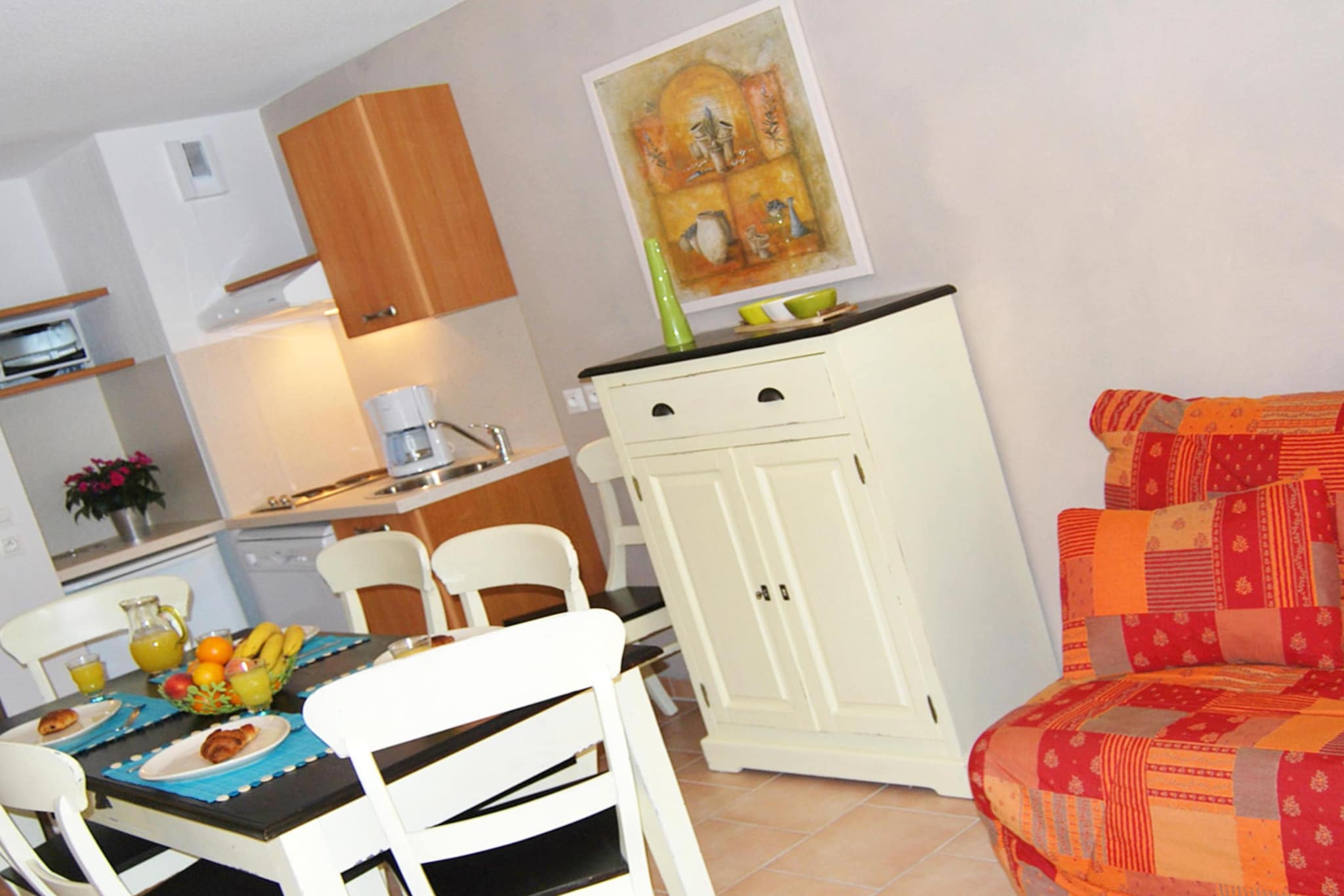 La Closerie 2 PIÈCES CABINE DUPLEX 6 personnes OTA - Eetkamer