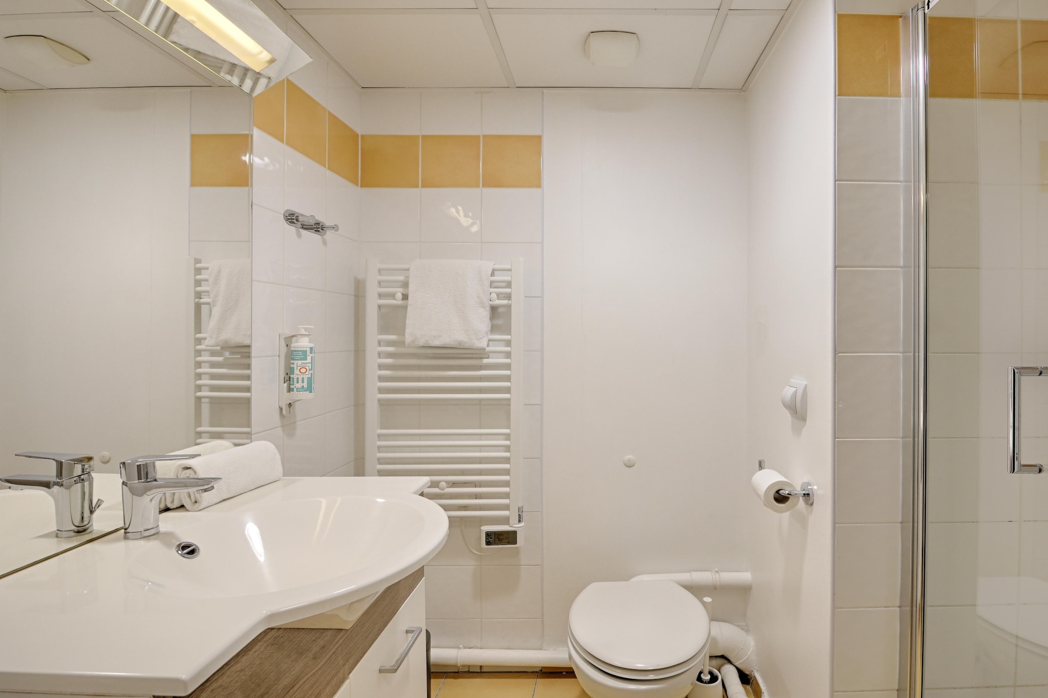 Appart Hotel Paris Quai de Marne-Studio 2 personnes - Badkamer