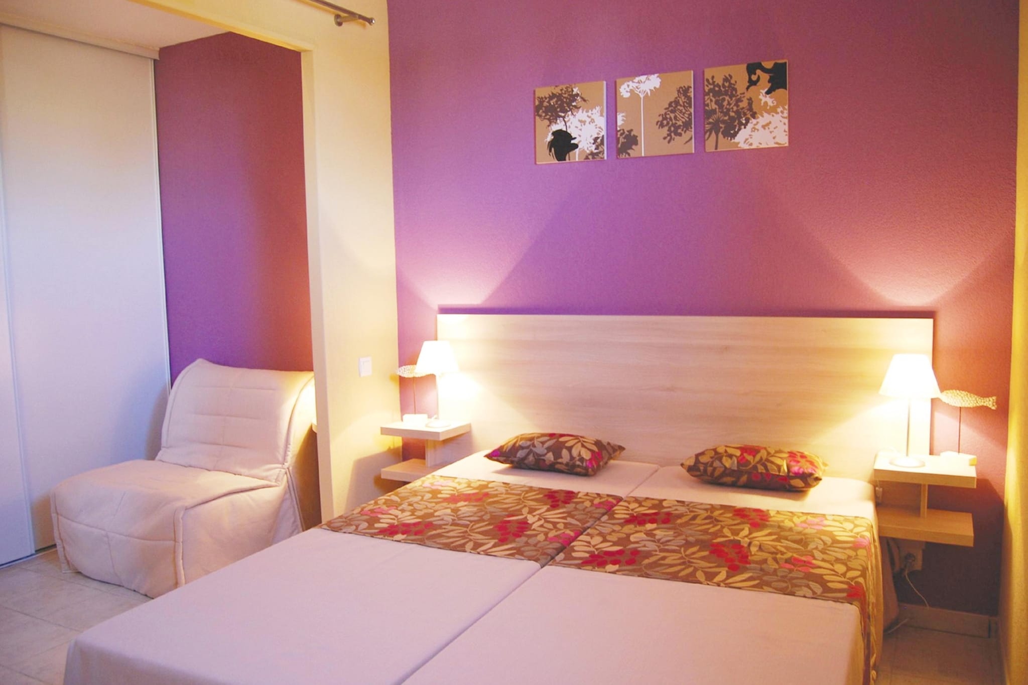 Le Mas de Torreilles MAISON DUPLEX 4 pers OTA - Bedroom