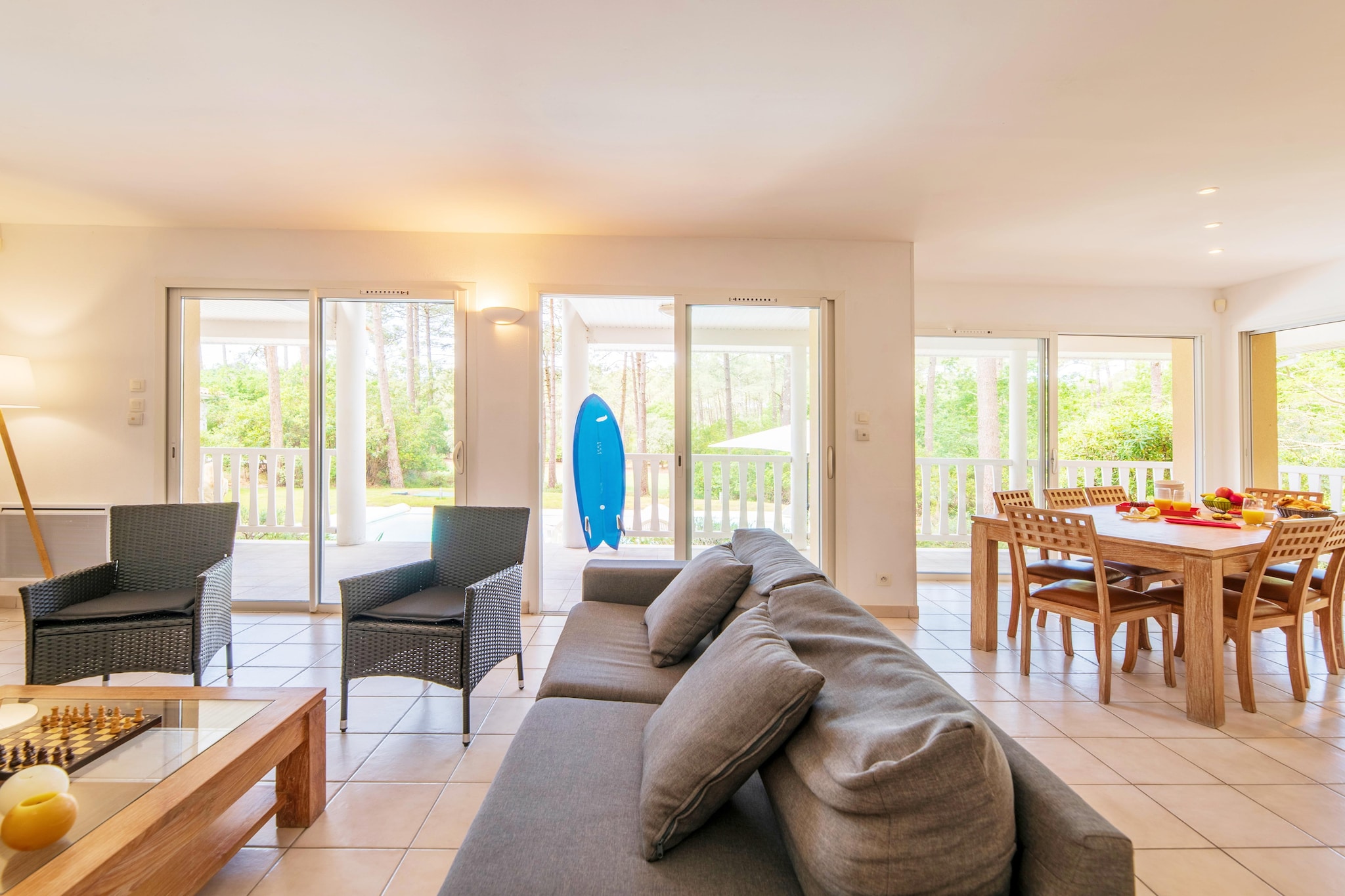 Eden Parc Golf Villa 8 personnes Piscine Supérieure OTA - Woonkamer