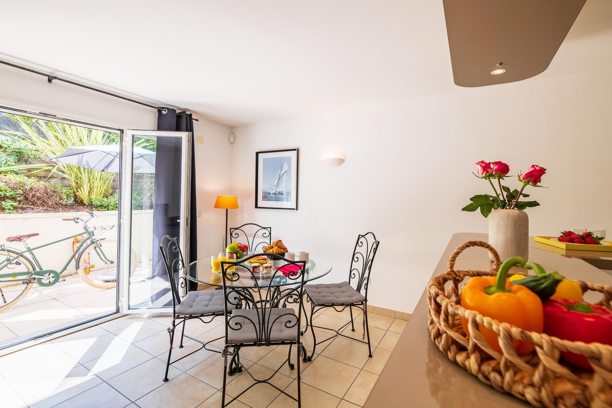 Résidence Jardin Mauresque Appartement 3 pièces duplex 4-6 personnes OTA - Dining room