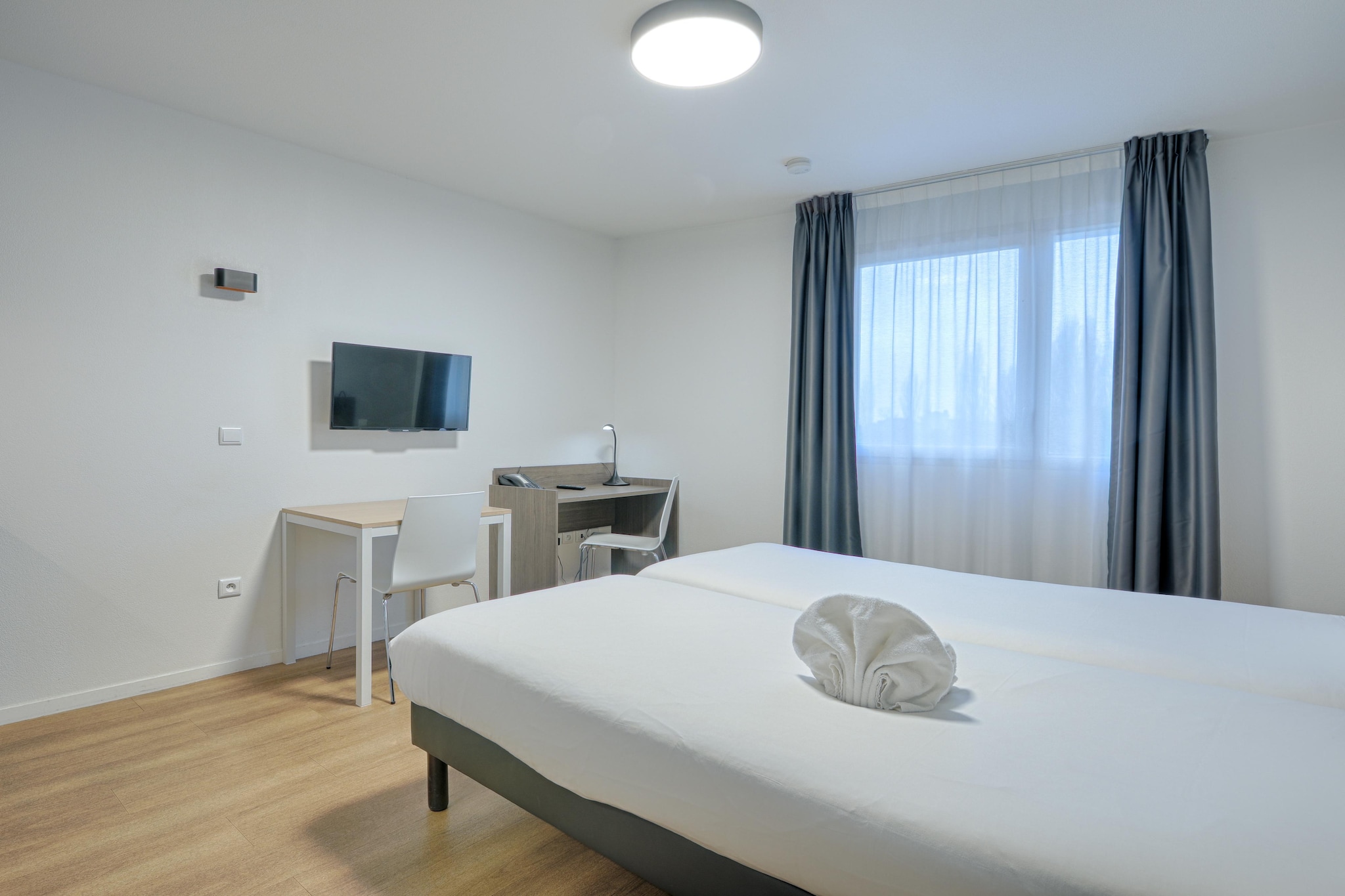 Appart Hotel Paris Quai de Marne-Studio 2 personnes SupÃ©rieur - Slaapkamer