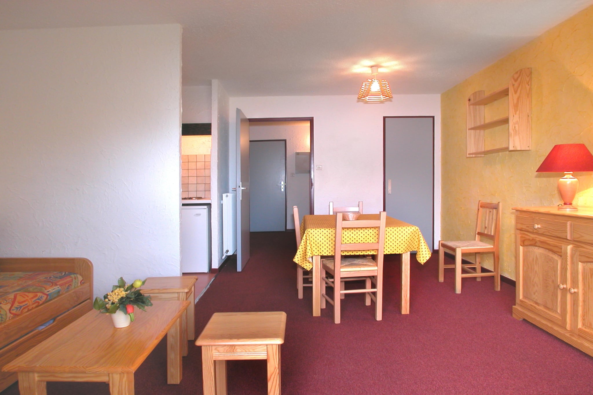 RÃ©sidence CÃ´te Brune-Studio 4 personnes avec coin nuit - Woonkamer