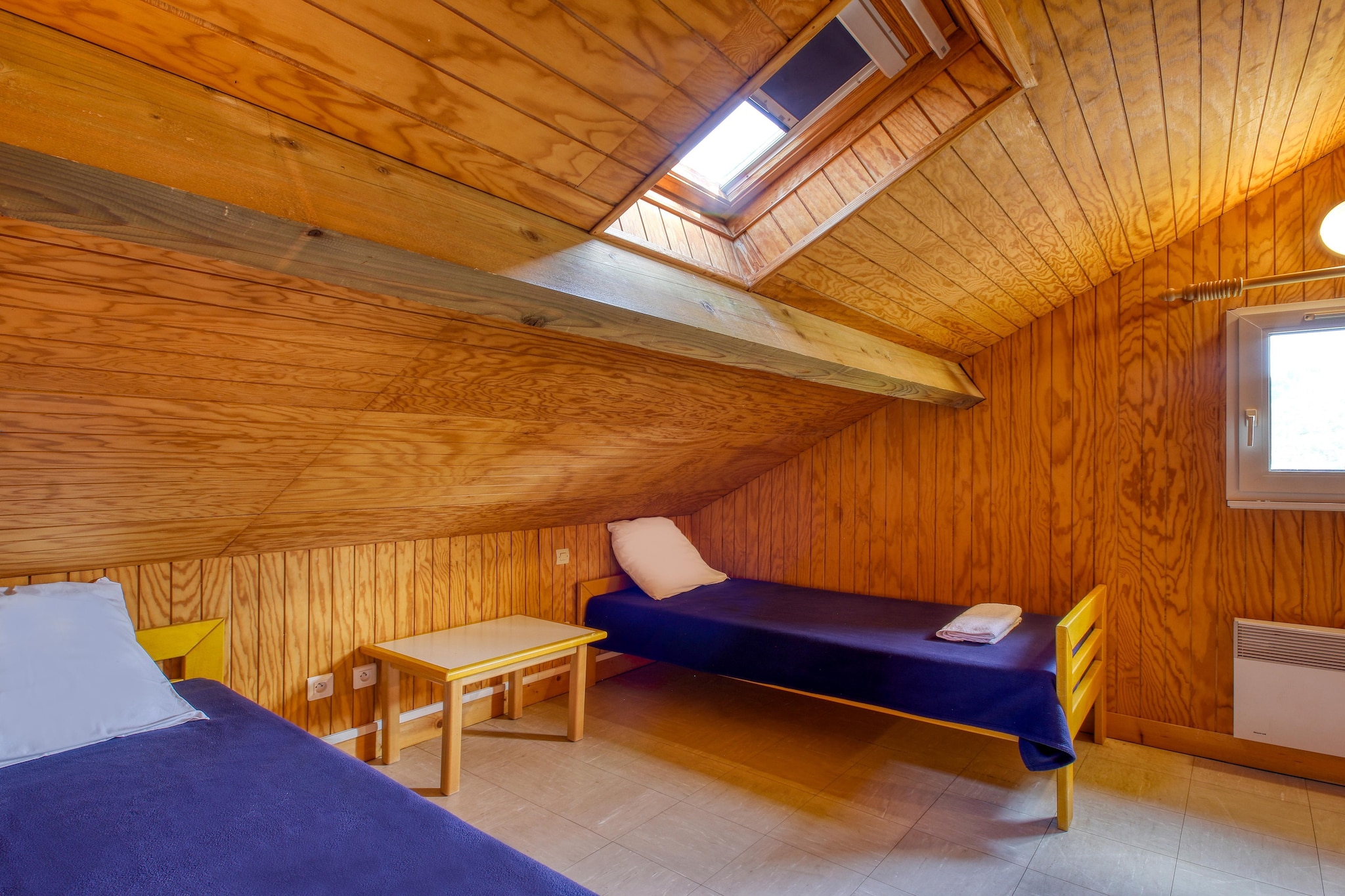 Les Chalets de la Chazotte	Chalet 3 piÃ¨ces 5personnes - Slaapkamer