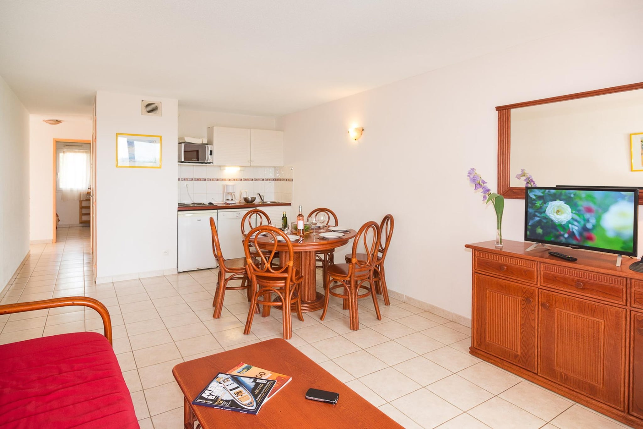 RÃ©sidence Palmyra Golf	Appartement 3 piÃ¨ces 6 personnes - Eetkamer