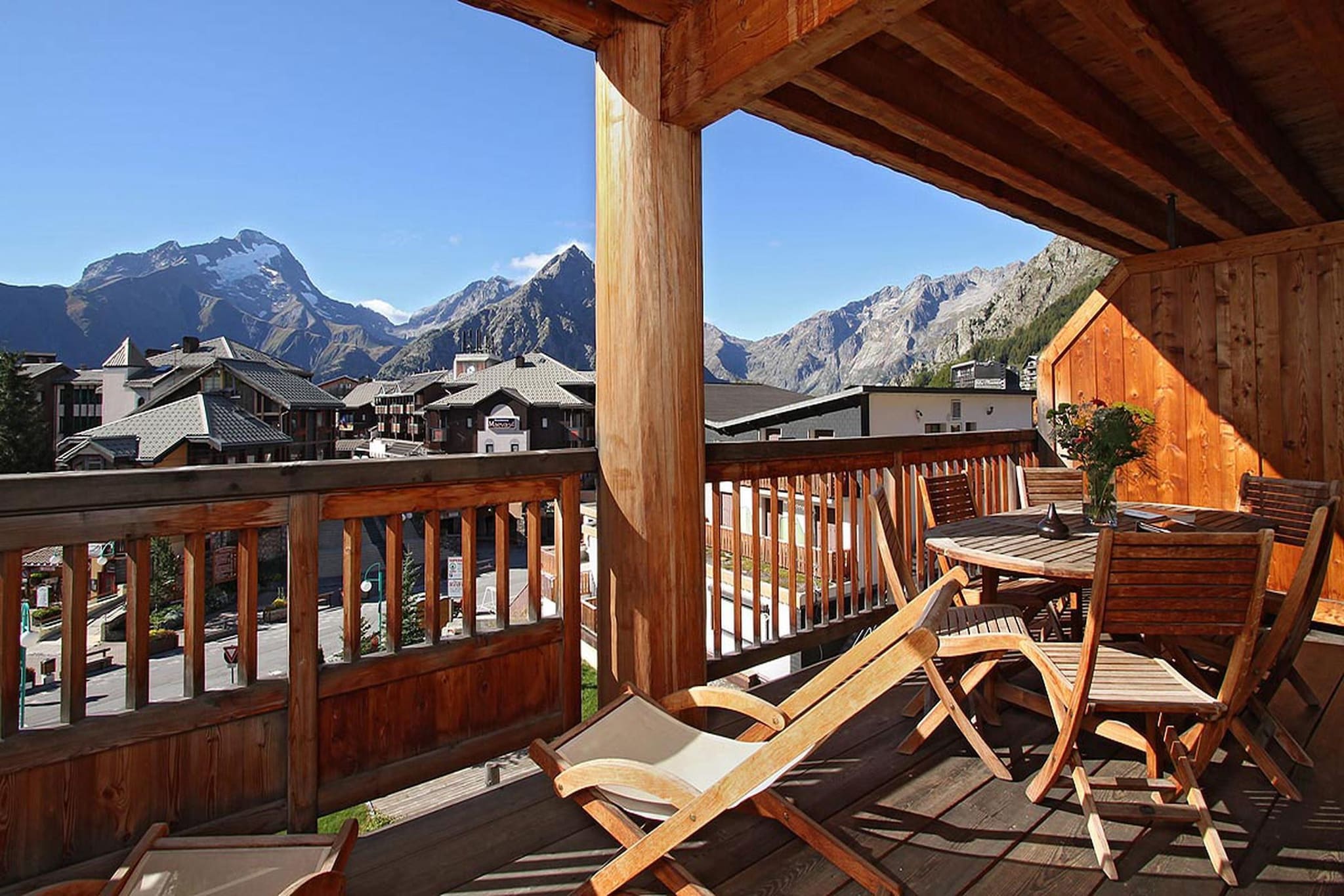 RÃ©sidence Cortina Appartement 2 piÃ¨ces avec coin nuit 4 personnes - Terrasbalkon