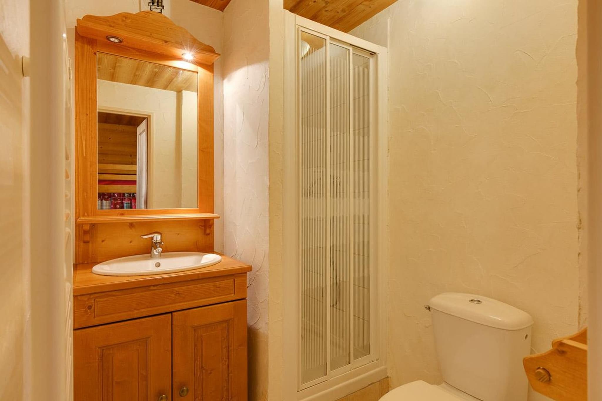 RÃ©sidence ChampamÃ©-Studio 3 personnes avec coin nuit - Badkamer