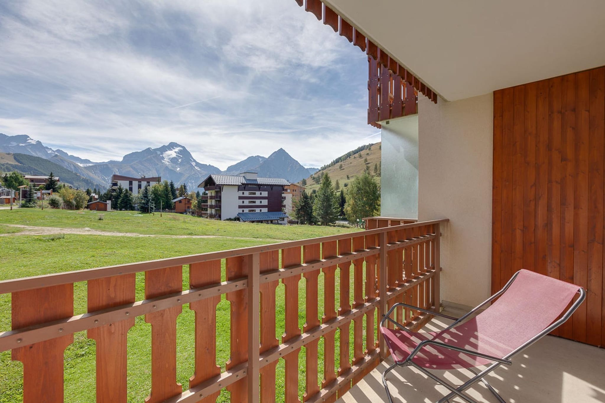 RÃ©sidence ChampamÃ©-Studio 3 personnes avec coin nuit - Terrasbalkon