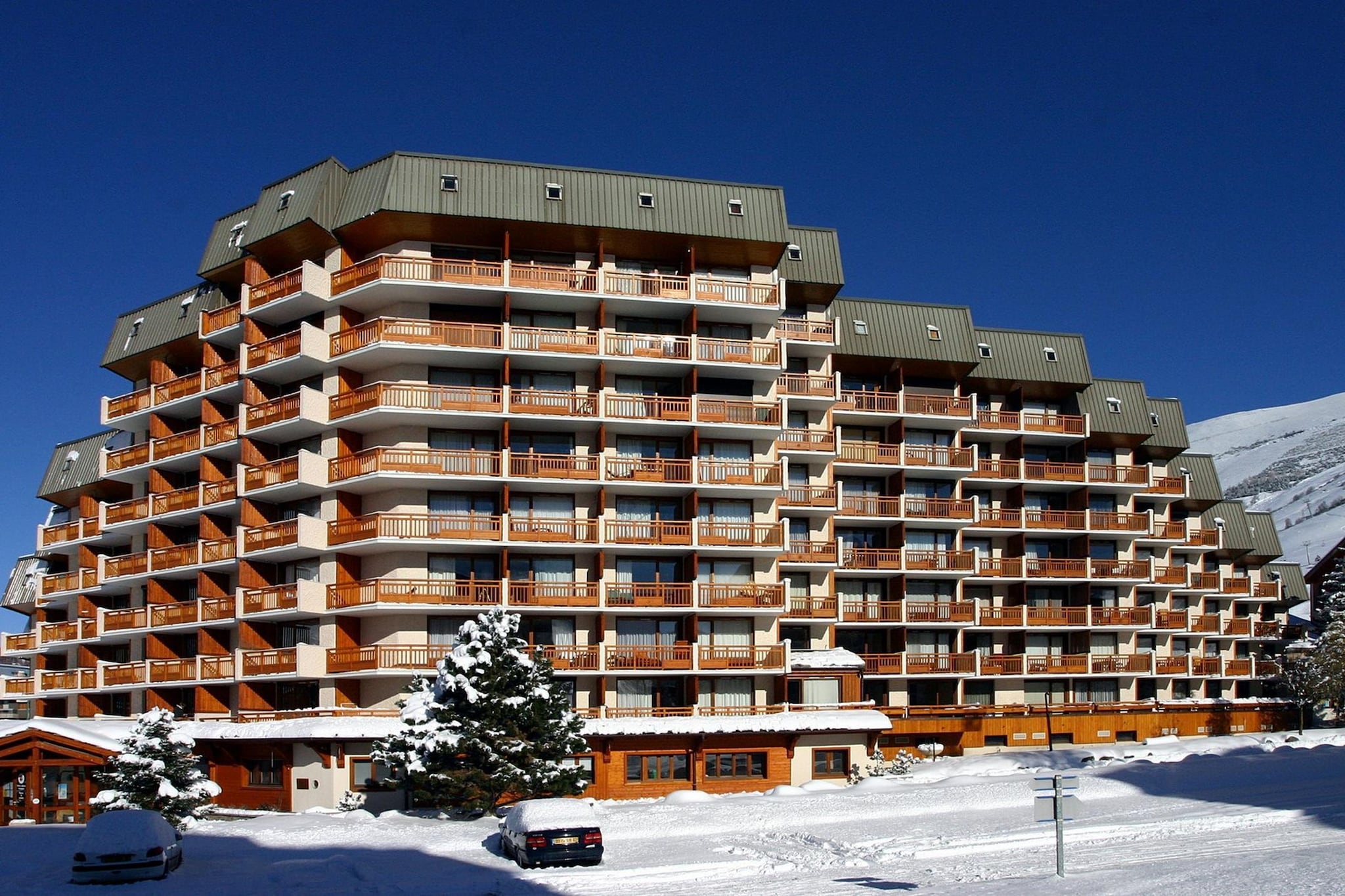 RÃ©sidence Meijotel	Studio 4 personnes avec coin nuit - Exterieur winter
