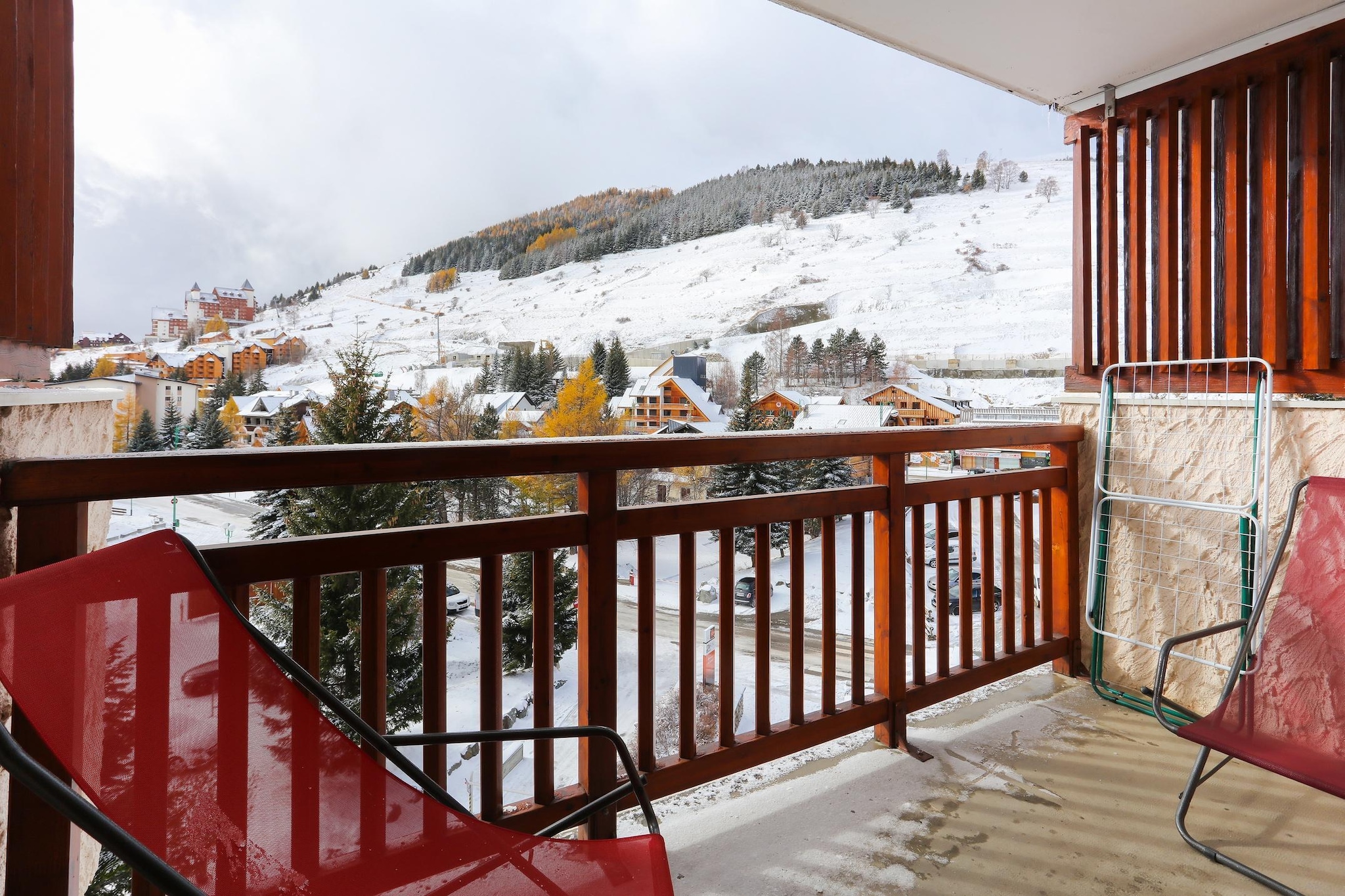 RÃ©sidence Meijotel	Studio 4 personnes avec coin nuit - Terrasbalkon