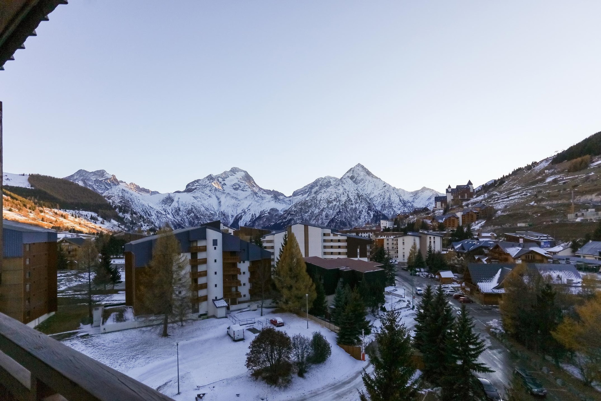 RÃ©sidence Meijotel	Studio 4 personnes avec coin nuit - Uitzicht winter