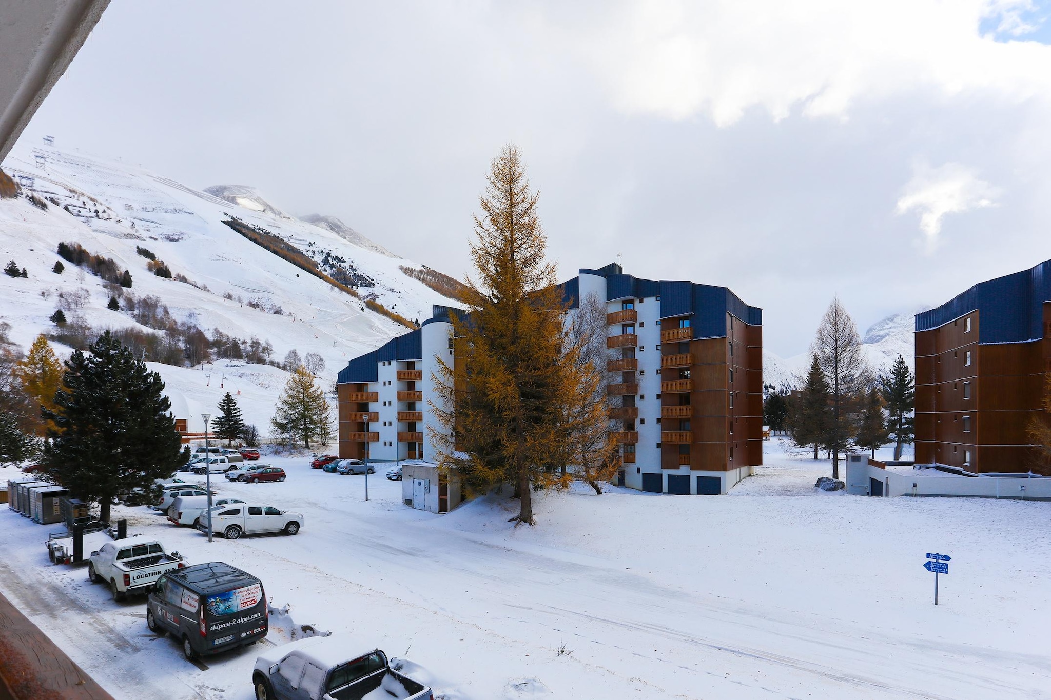 RÃ©sidence Meijotel	Studio 4 personnes avec coin nuit - Uitzicht winter