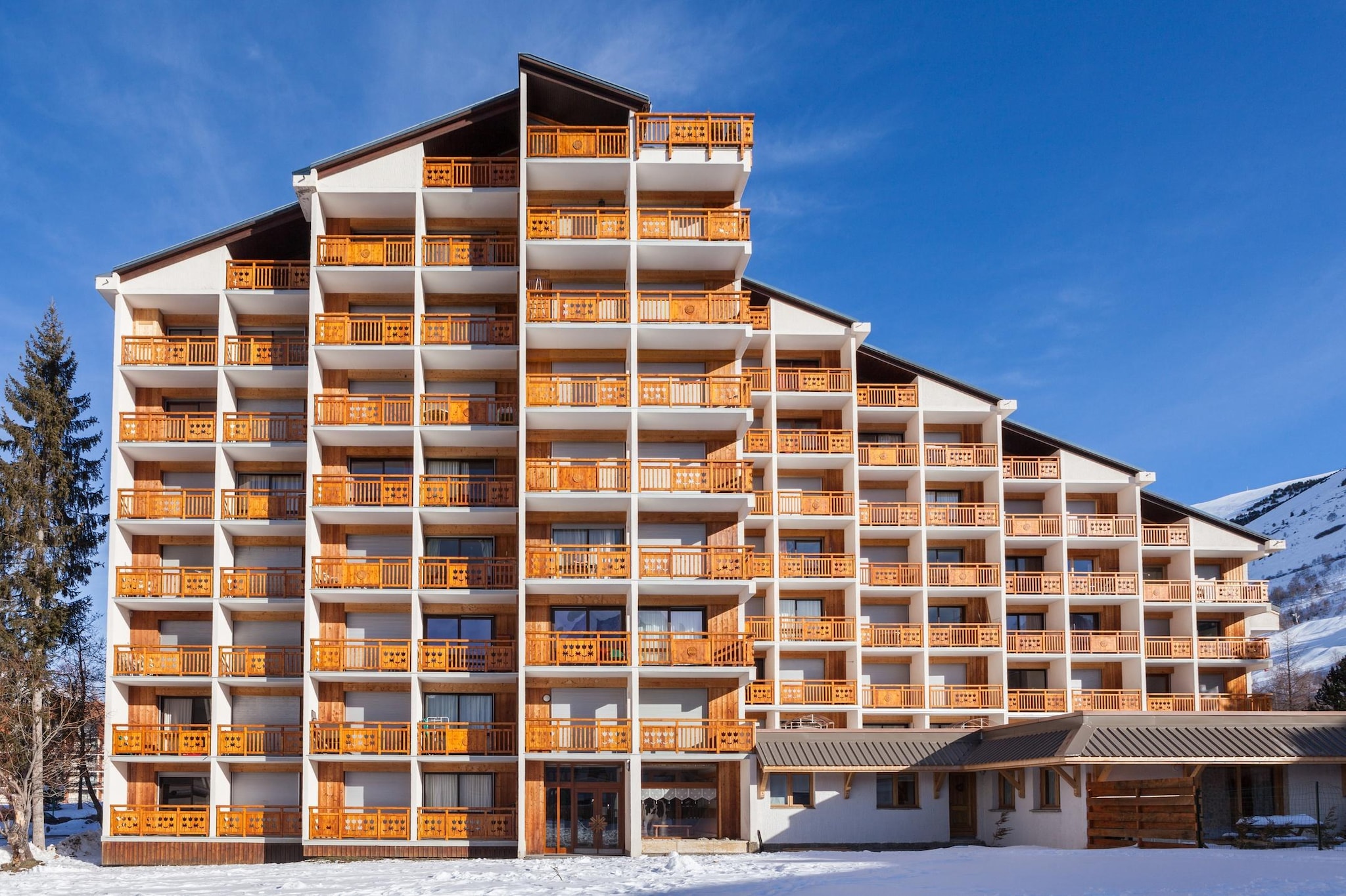 RÃ©sidence Cabourg-Studio 4 personnes avec coin nuit - Exterior in winter