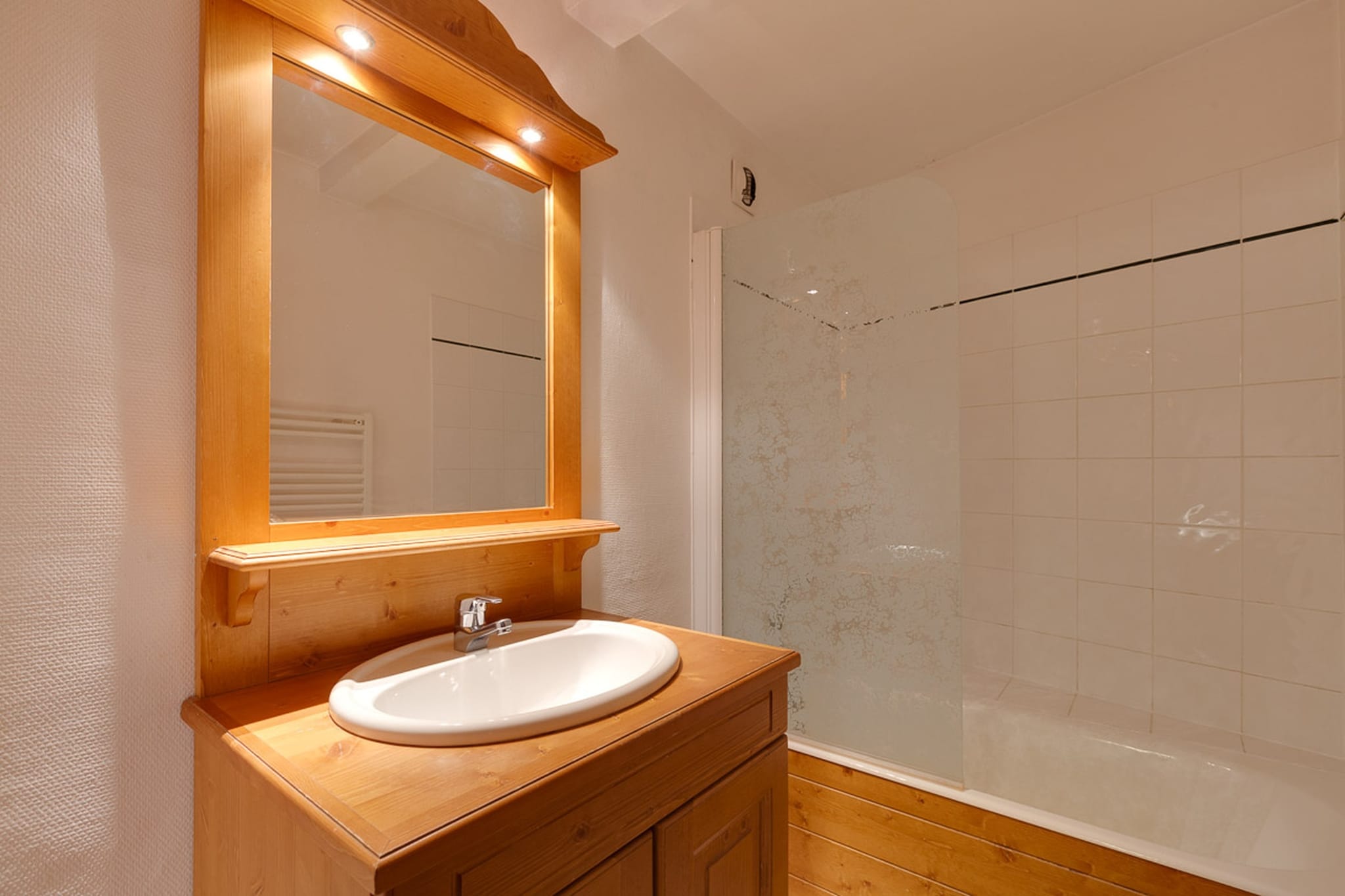 RÃ©sidence Cabourg-Appartement 2 piÃ¨ces avec coin nuit 6 personnes - Badezimmer