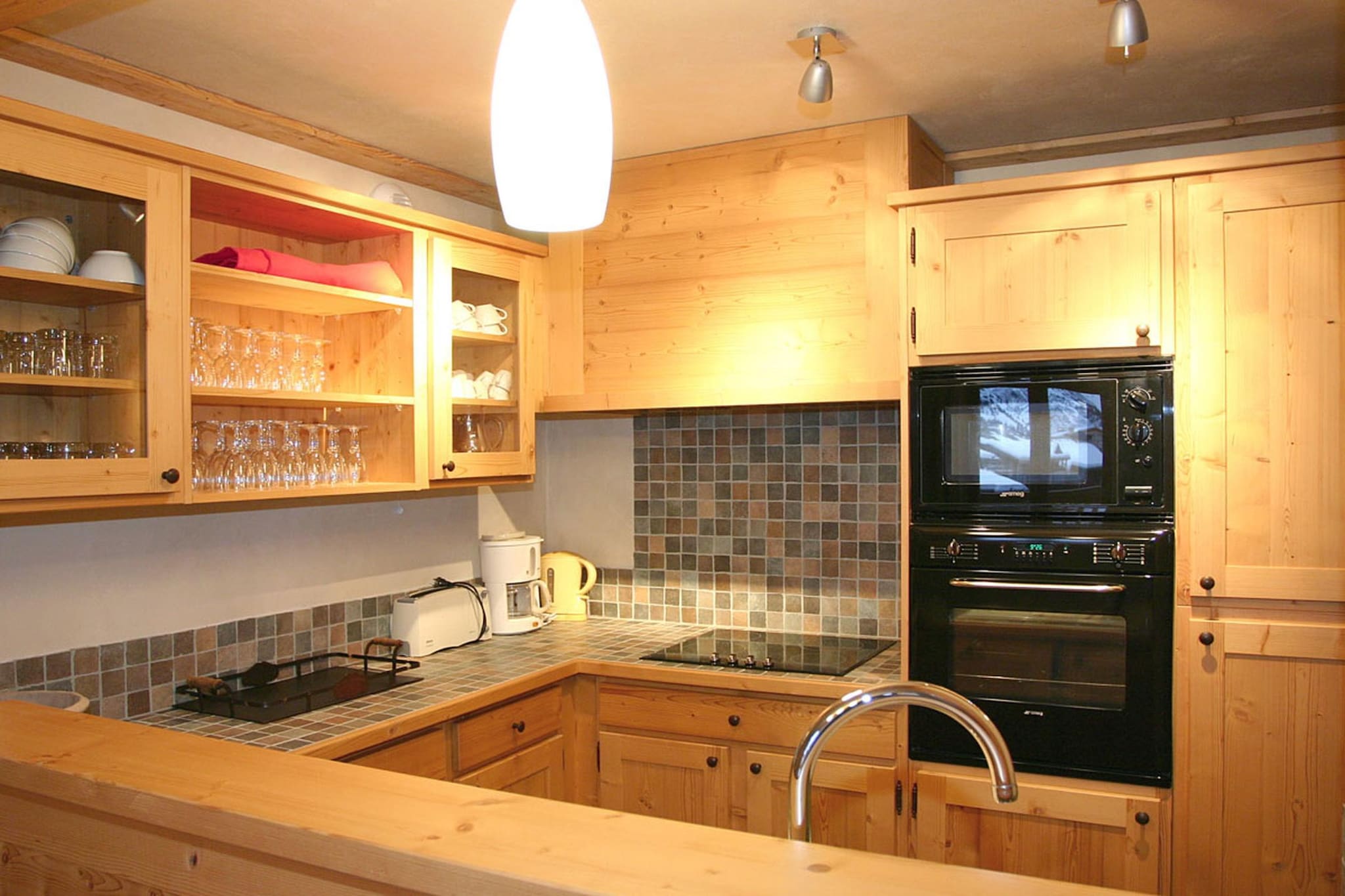 RÃ©sidence Cortina Appartement 5 piÃ¨ces avec coin nuit 12 personnes - Keuken