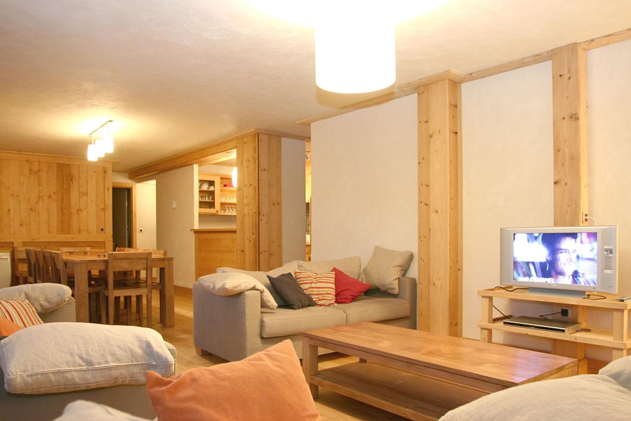 RÃ©sidence Cortina Appartement 5 piÃ¨ces avec coin nuit 12 personnes - Woonkamer