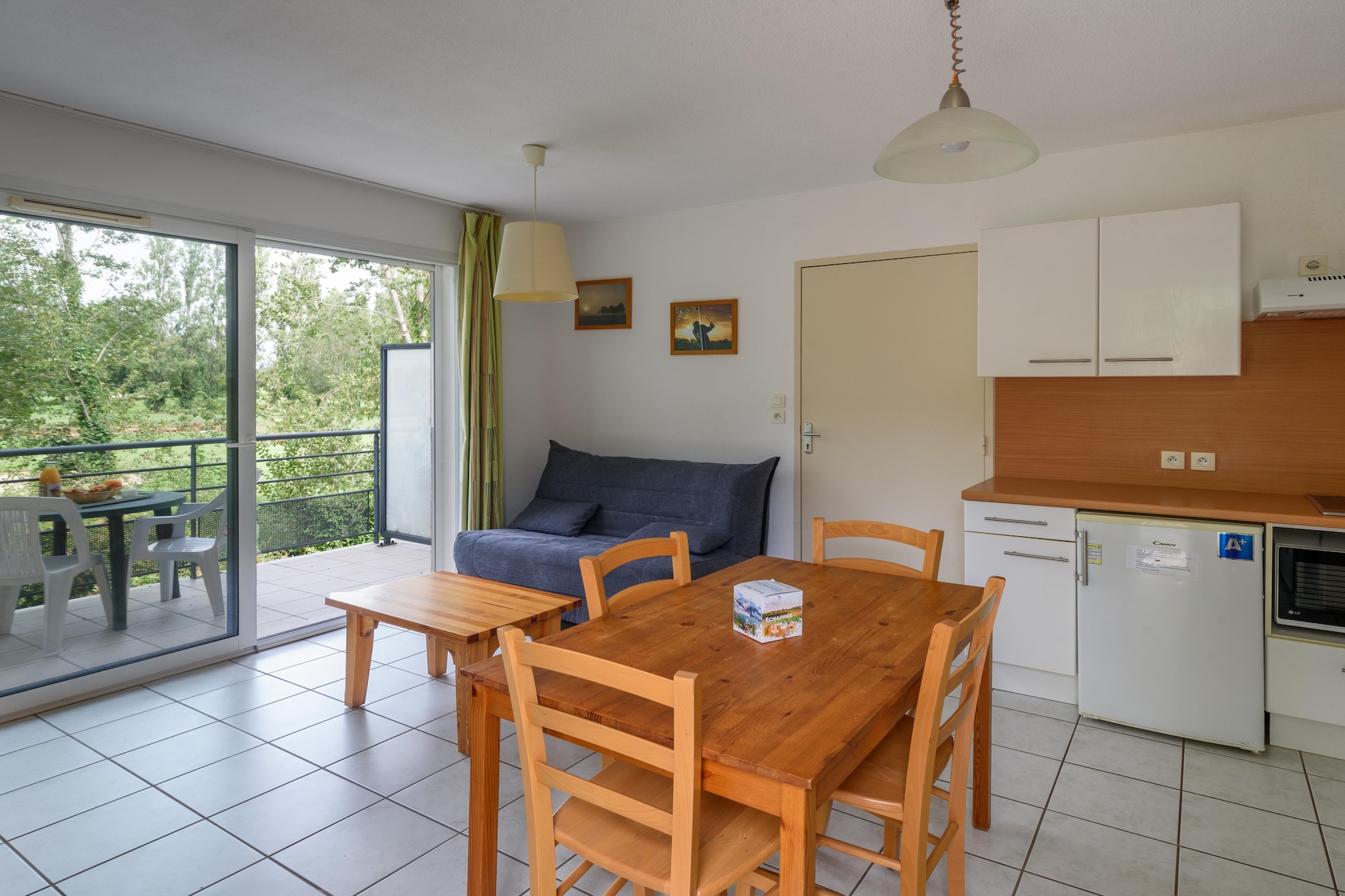 Le Domaine du Green Appartement 2 piÃ¨ces 4 personnes - Eetkamer