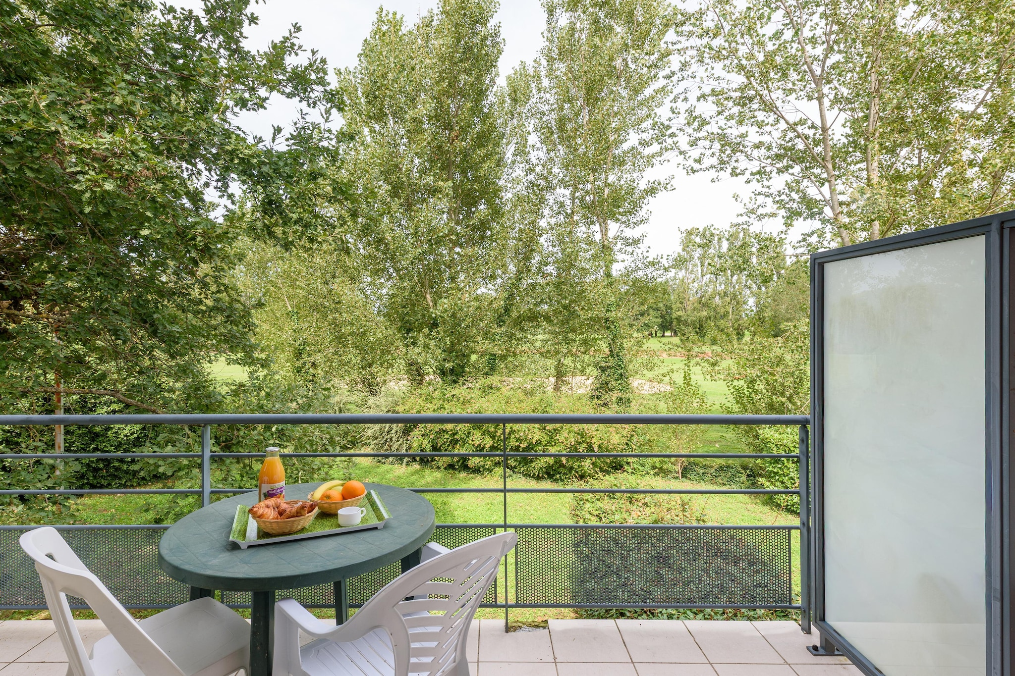 Le Domaine du Green Appartement 2 piÃ¨ces 4 personnes - Terrasbalkon