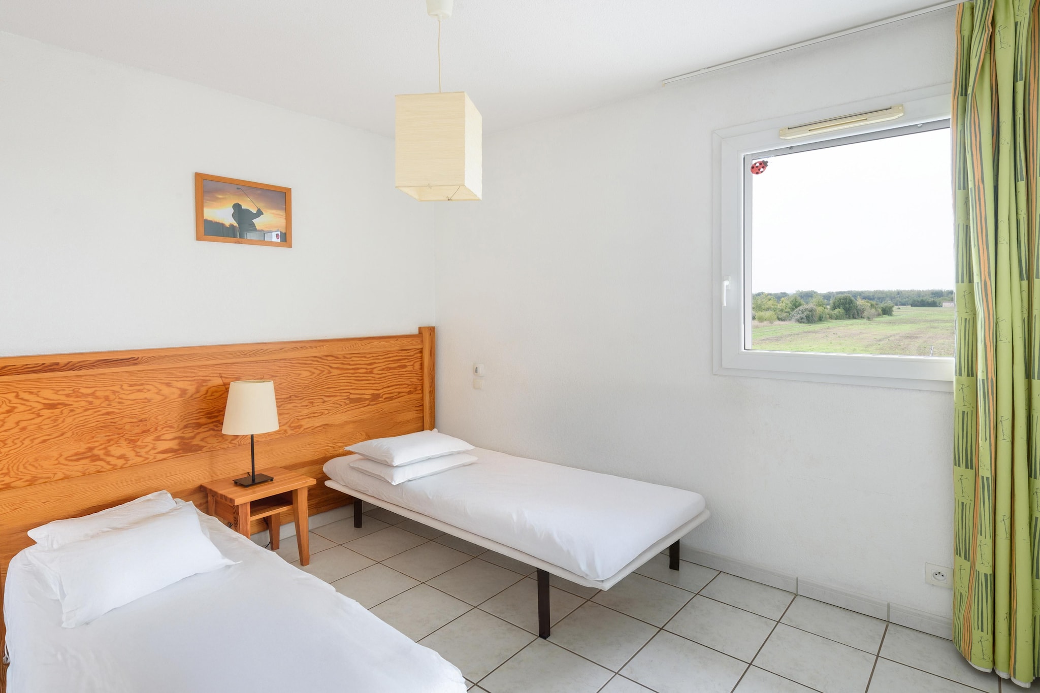 Le Domaine du Green Appartement 3 piÃ¨ces 6 personnes - Slaapkamer